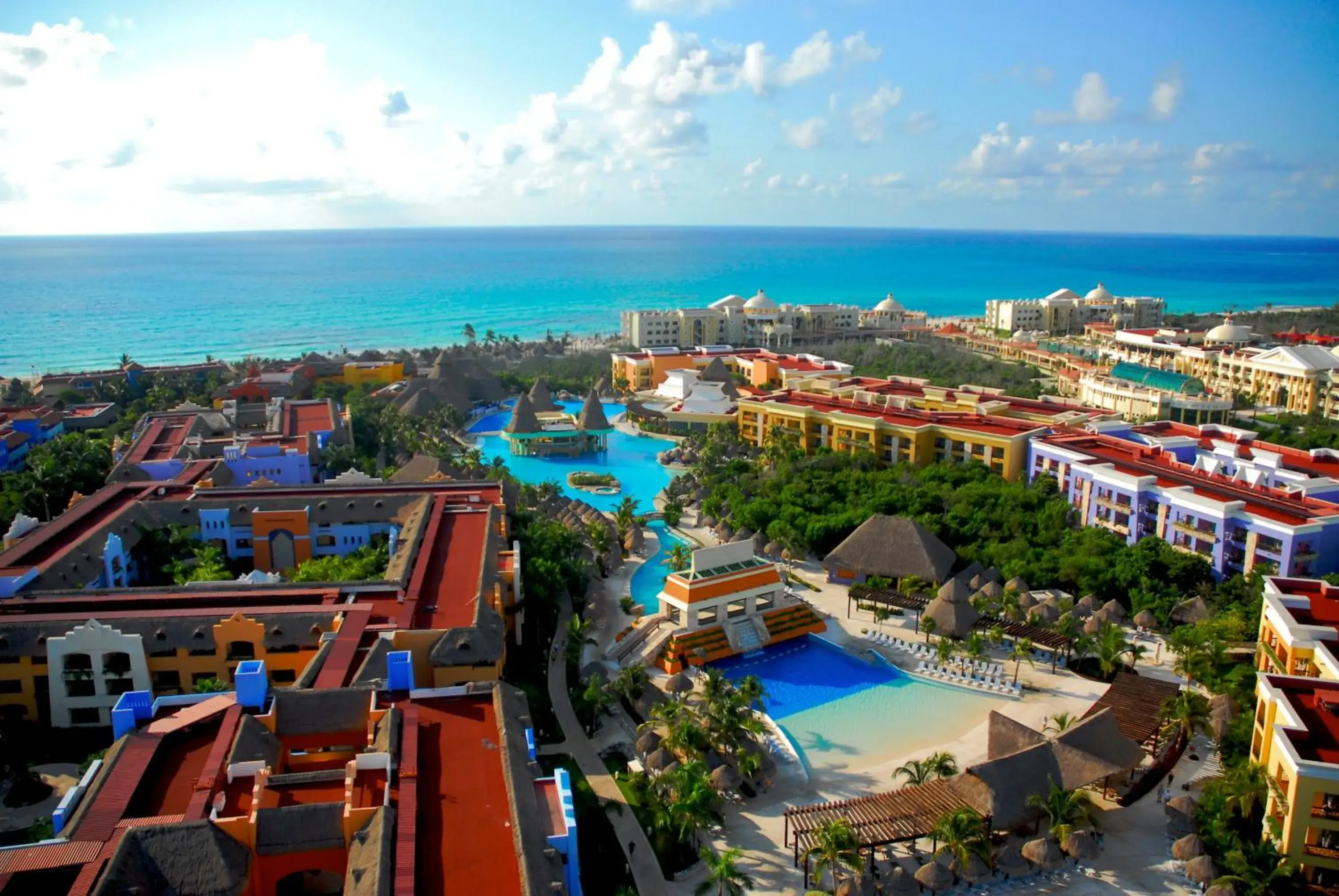 Bird's eye view in Iberostar Selection Paraíso Lindo - All Inclusive Bird's eye view in Iberostar Selection Paraíso Lindo - All Inclusive