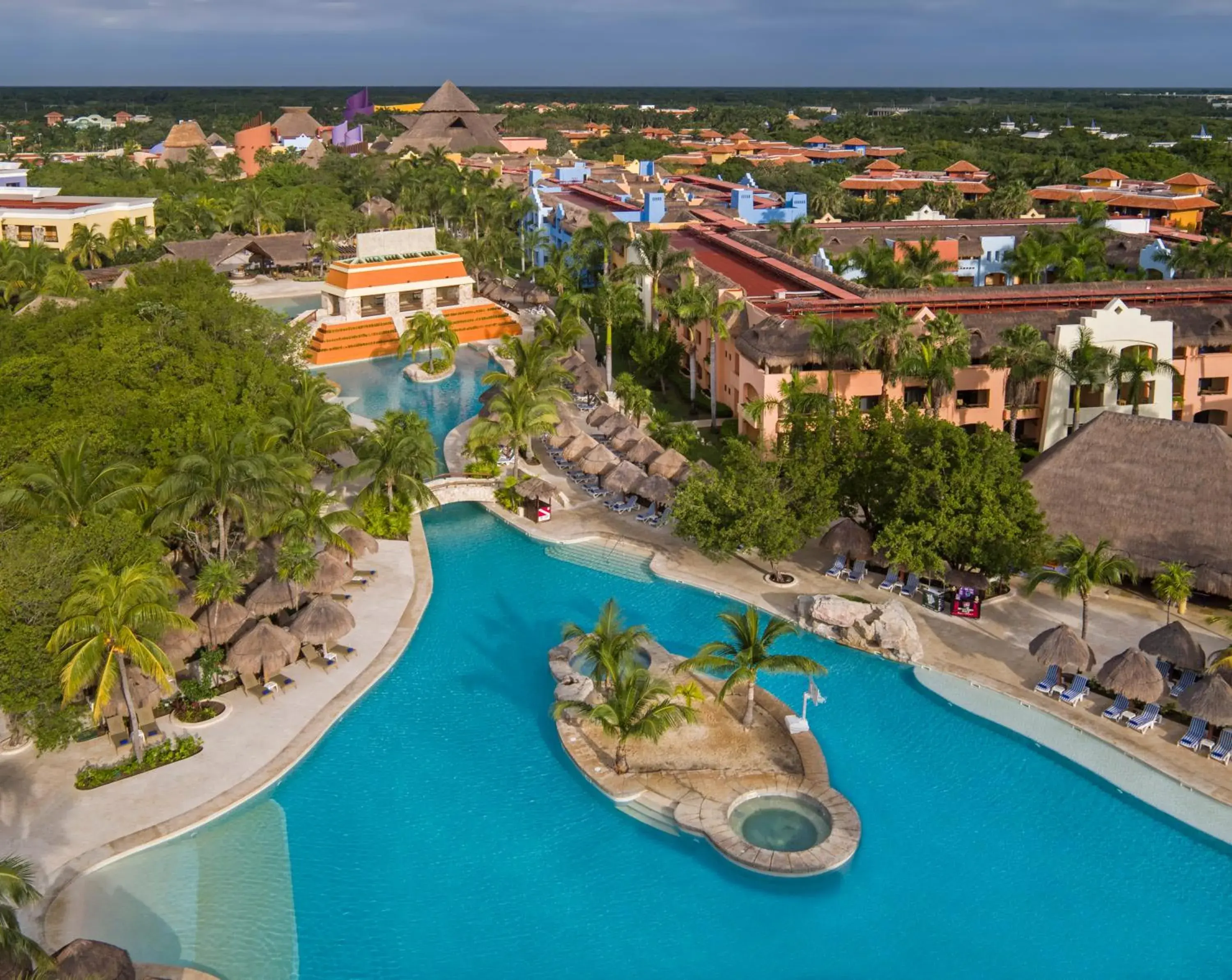 Bird's eye view in Iberostar Selection Paraíso Lindo - All Inclusive Bird's eye view in Iberostar Selection Paraíso Lindo - All Inclusive