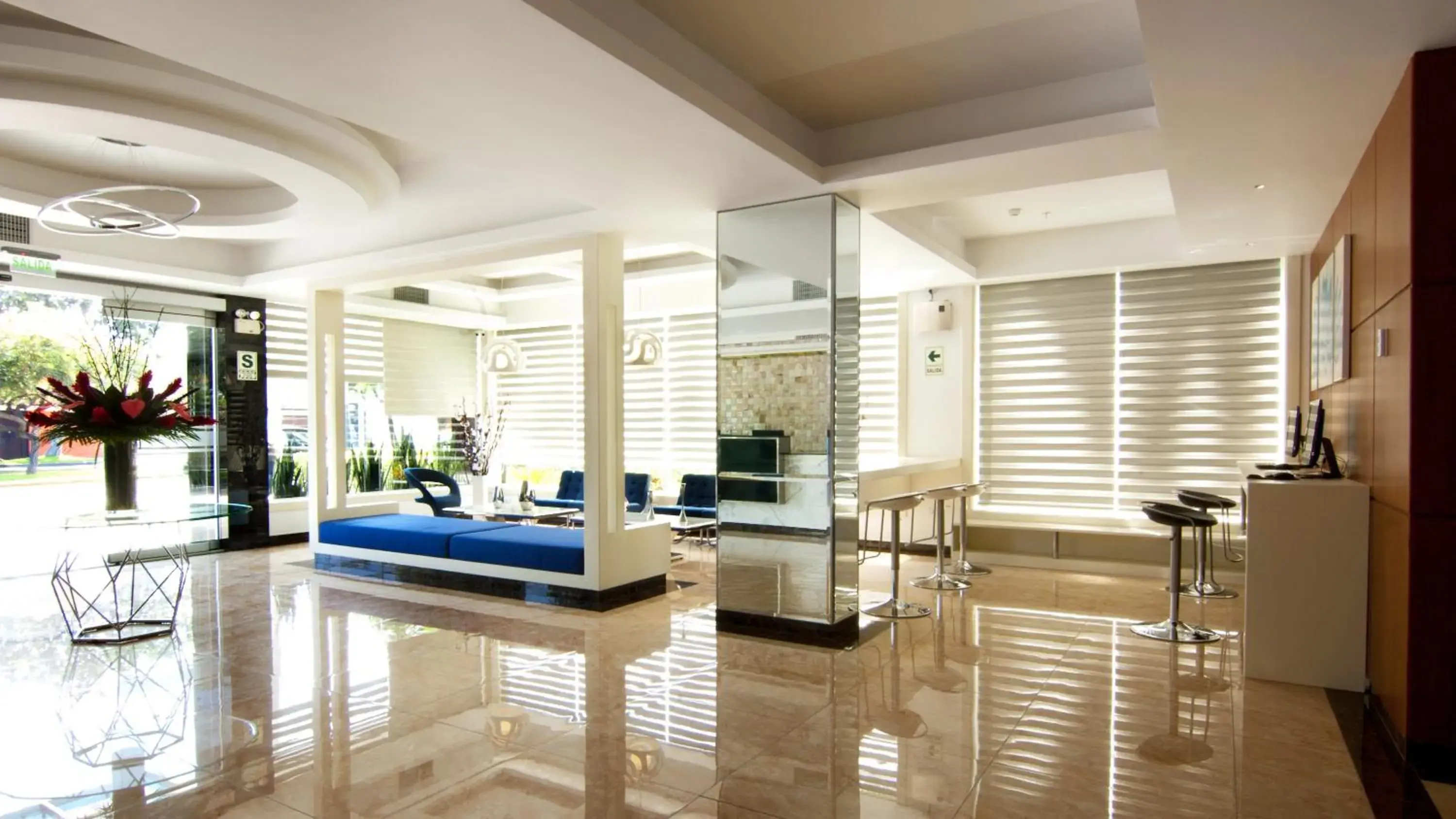 Lobby or reception in Lyz Business Hotel Lobby or reception in Lyz Business Hotel