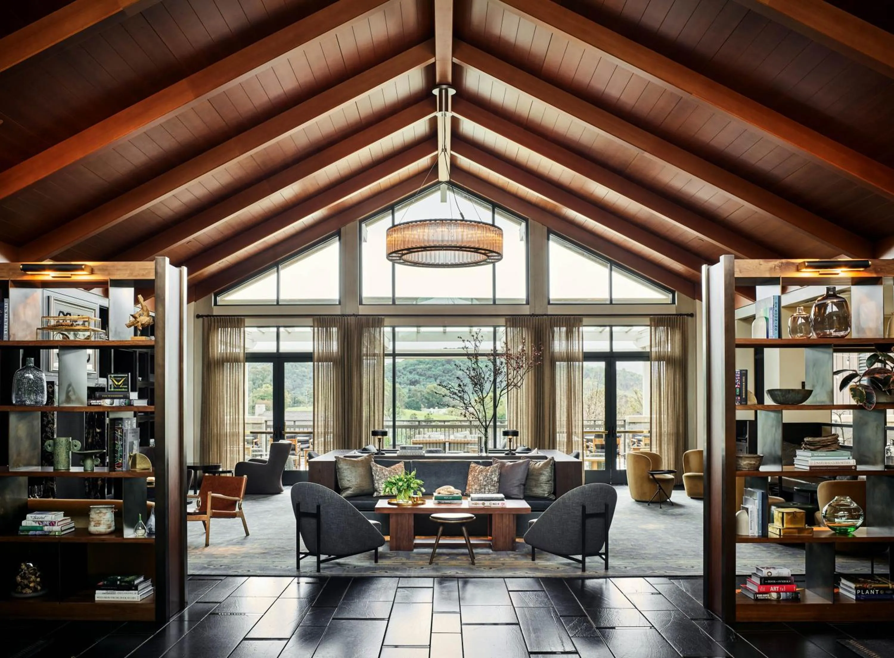 Library in Rosewood Sand Hill