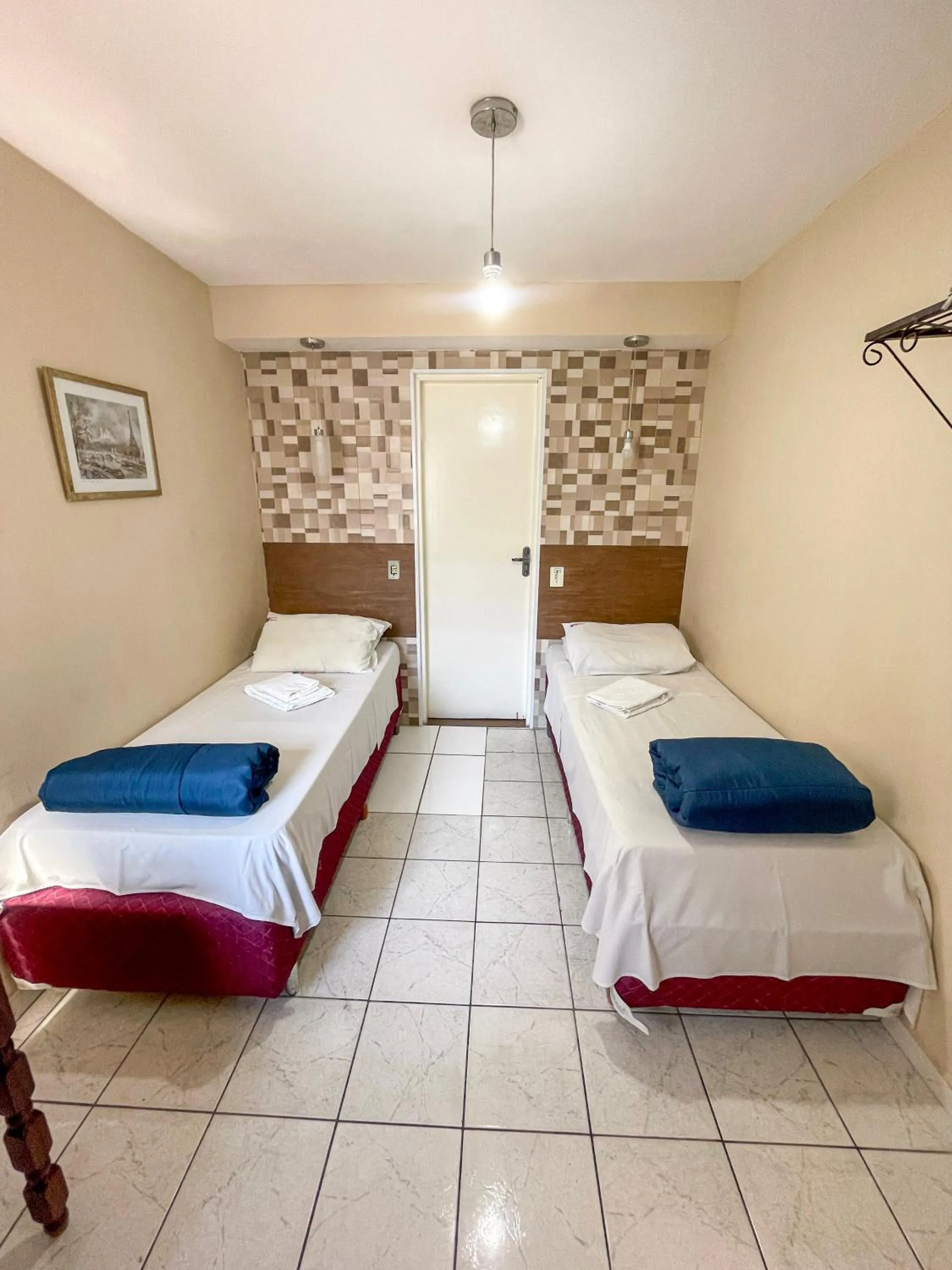 Bed in Pousada dos Franceses