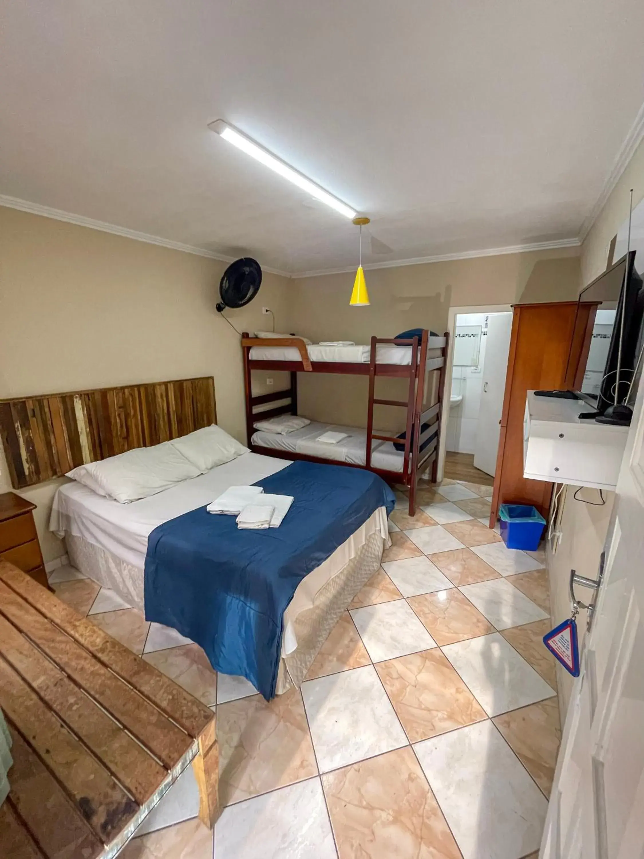 Triple Room with Private Bathroom - single occupancy in Pousada dos Franceses Triple Room with Private Bathroom - single occupancy in Pousada dos Franceses