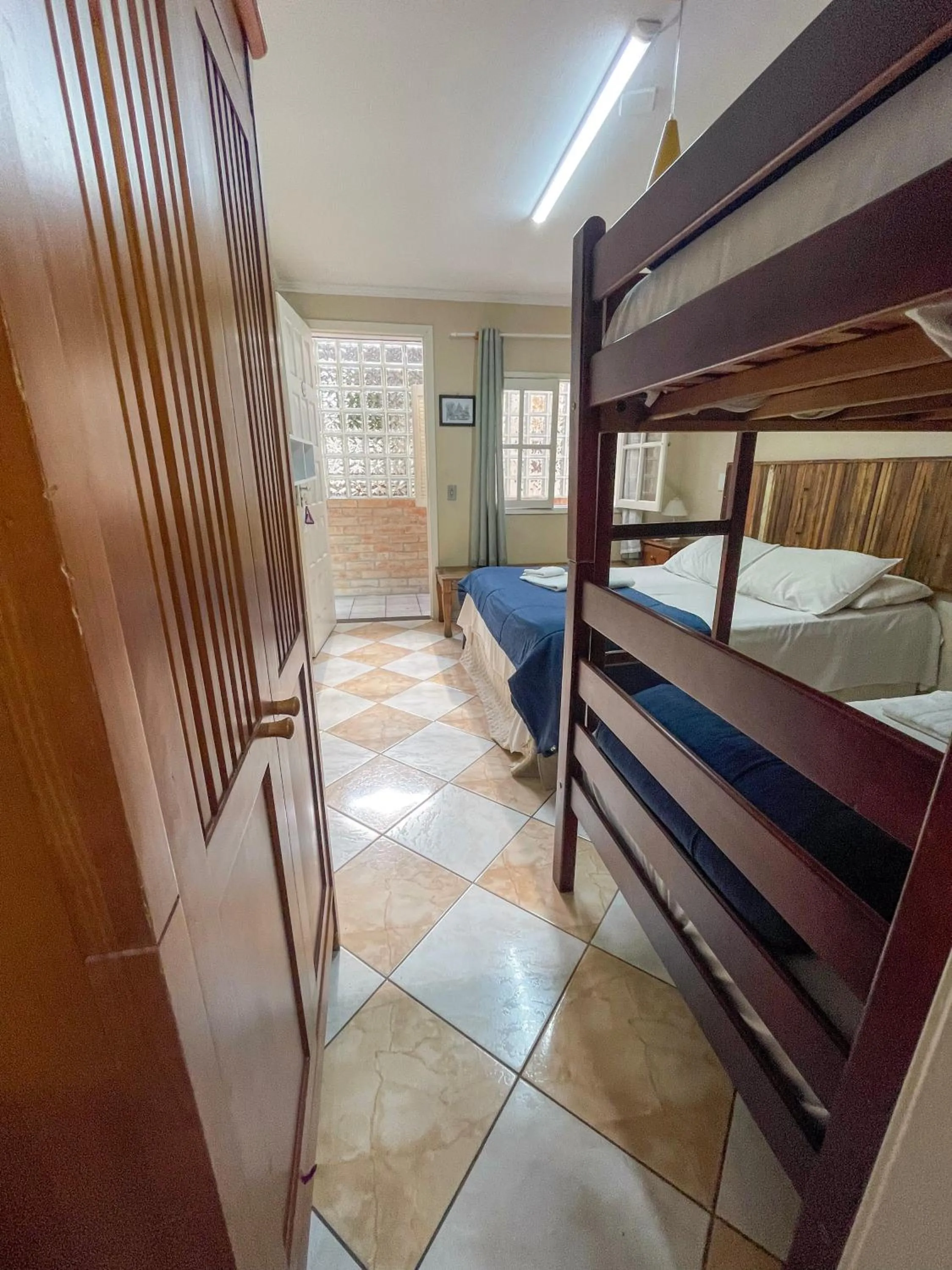 Bed in Pousada dos Franceses