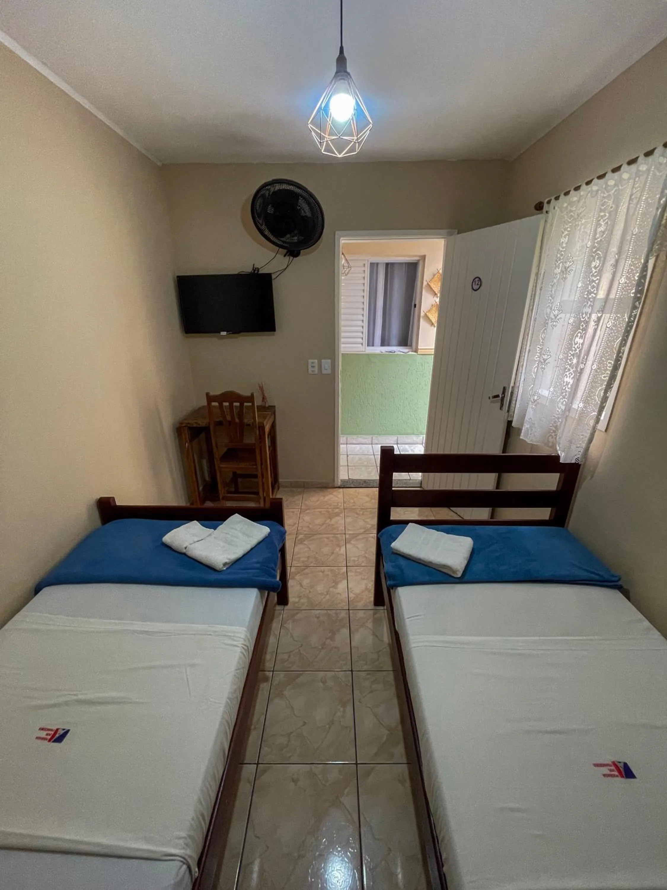 Bed in Pousada dos Franceses