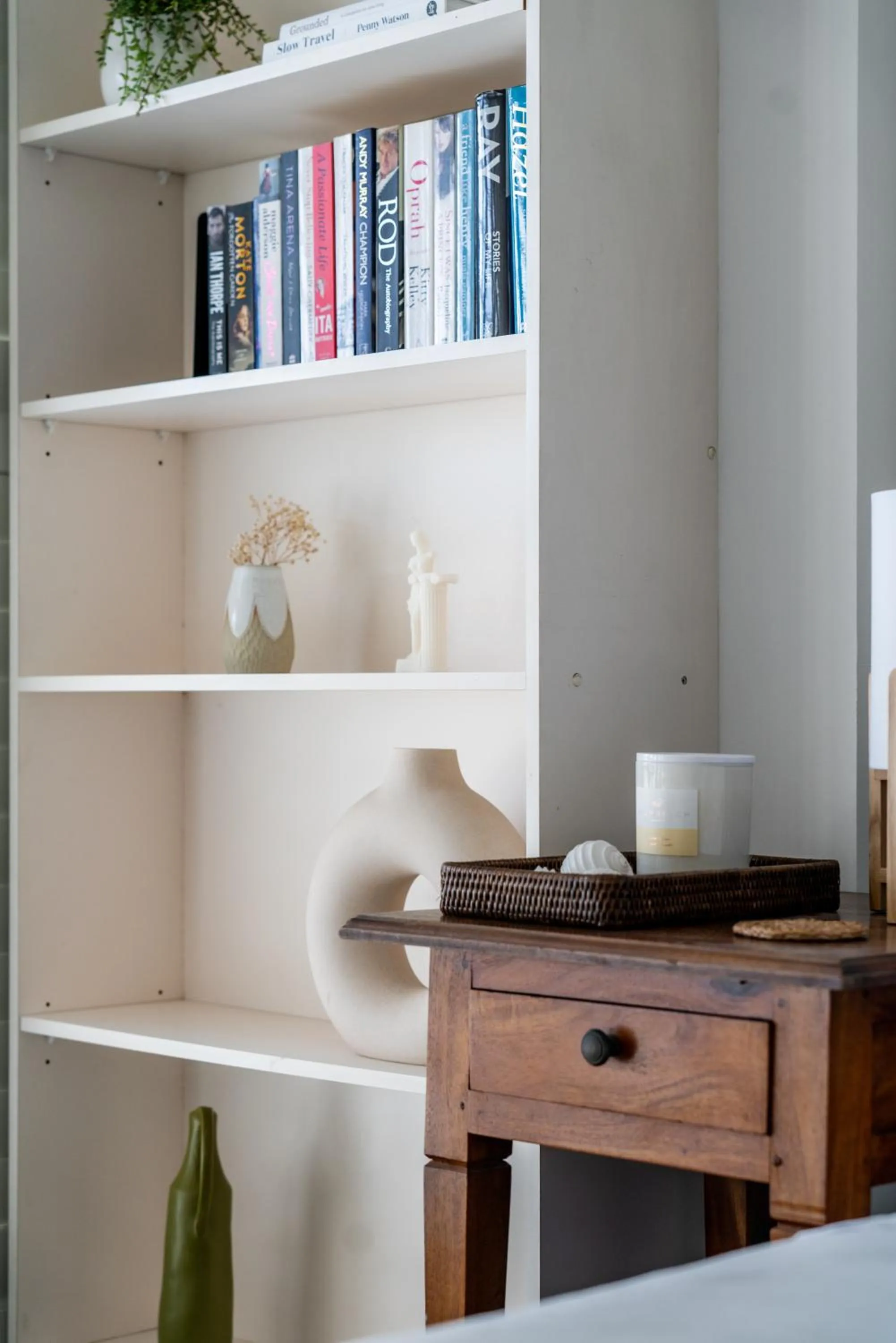 Library in Cashelmara Beachfront Apartments