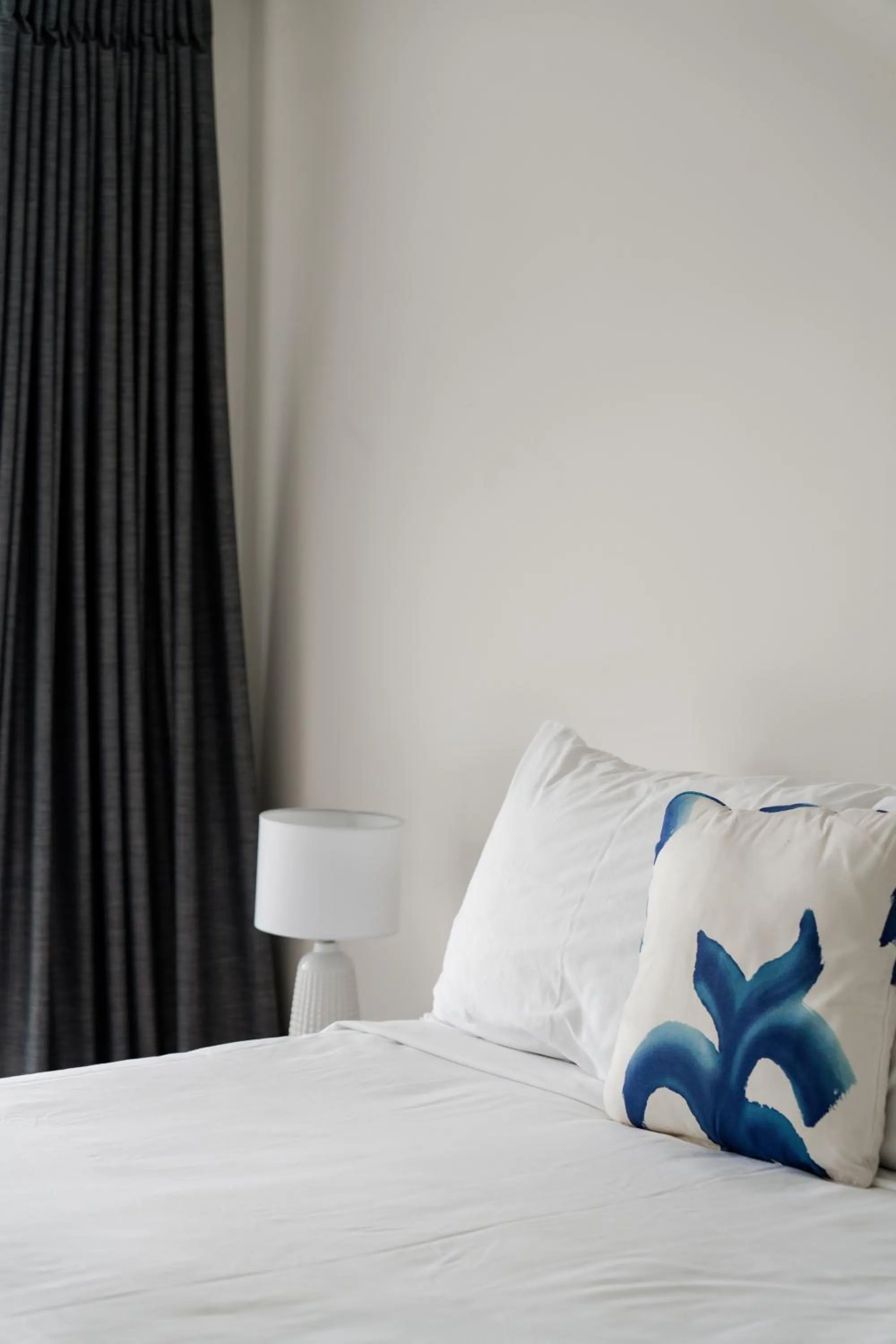 Bed in Cashelmara Beachfront Apartments