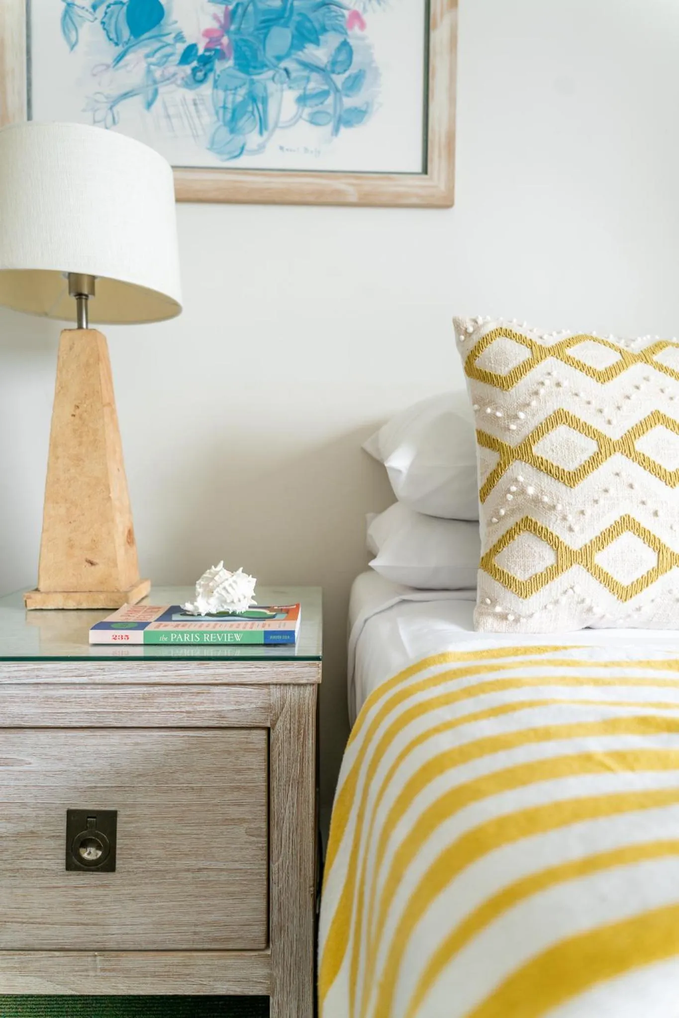 Bed in Cashelmara Beachfront Apartments