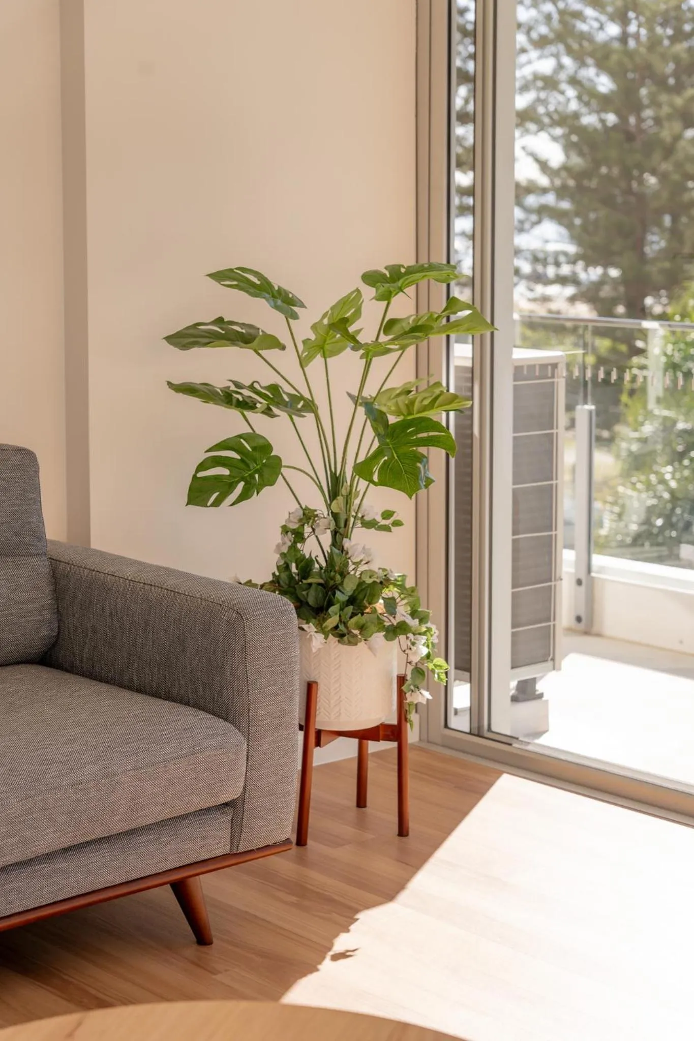 Bed in Cashelmara Beachfront Apartments