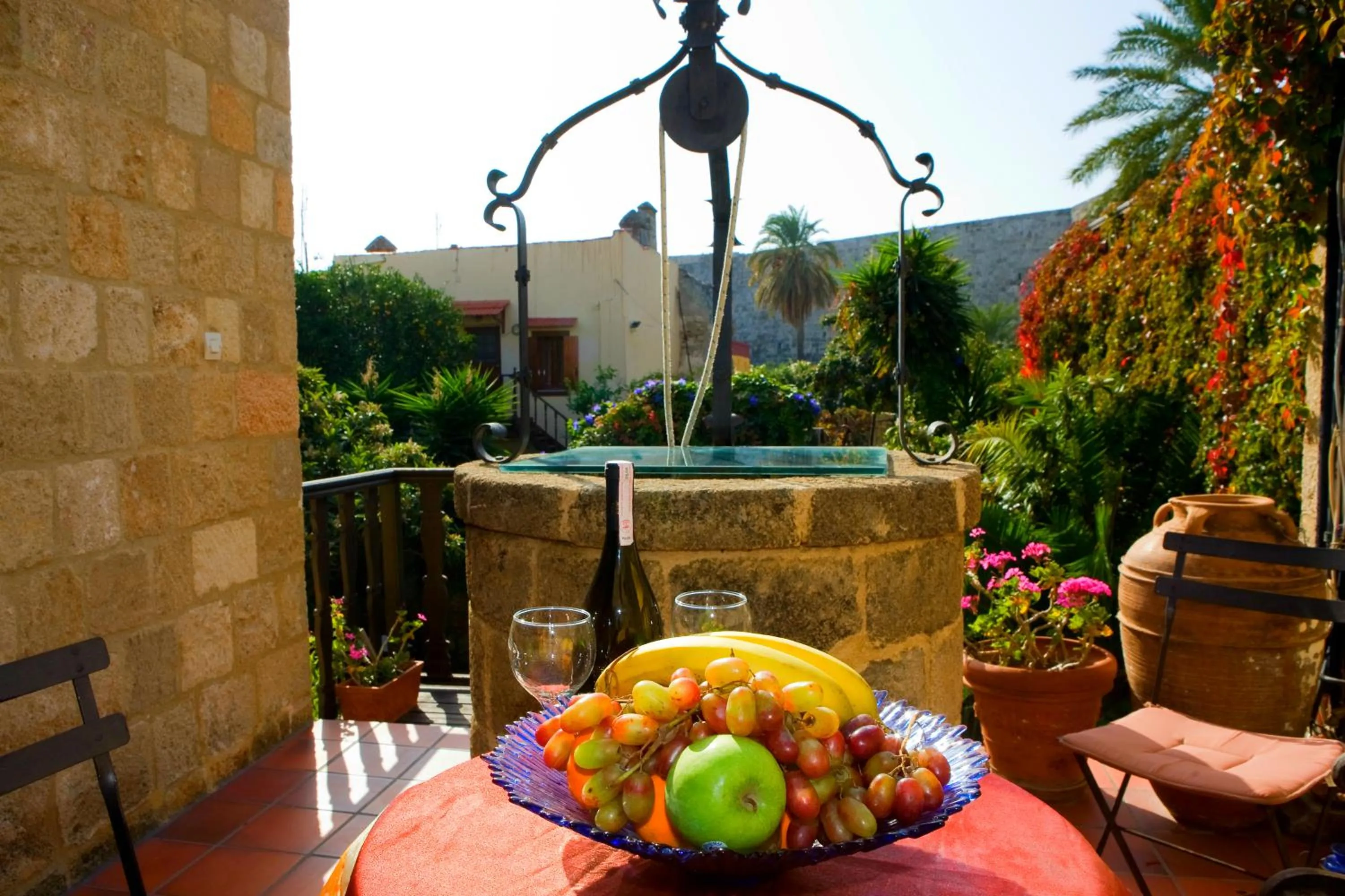 Balcony/Terrace in S.Nikolis' Historic Boutique Hotel