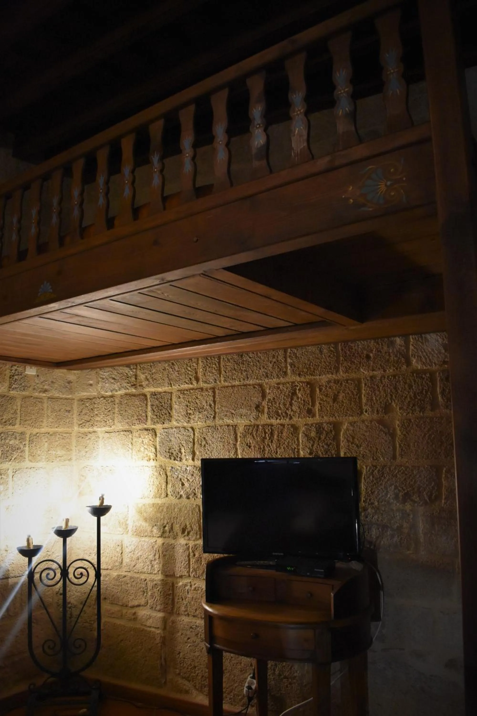 Decorative detail in S.Nikolis' Historic Boutique Hotel