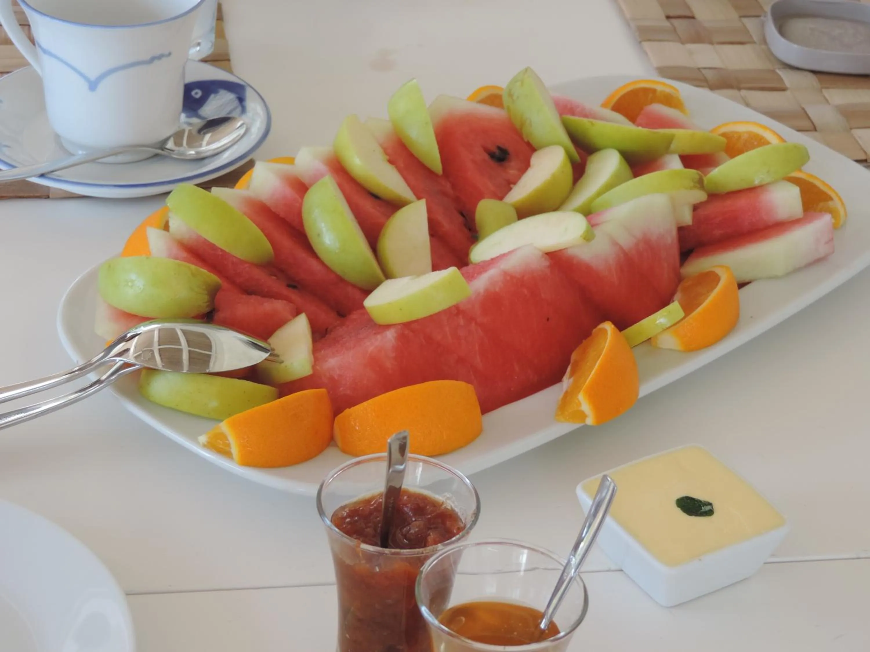 Continental breakfast in Bakwa Lodge