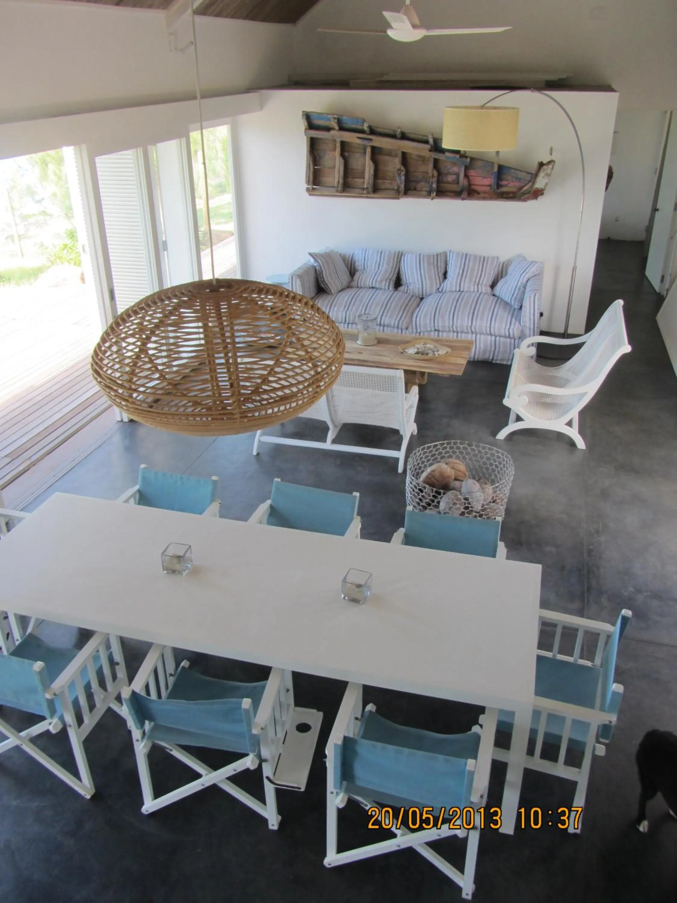 Seating area in Bakwa Lodge
