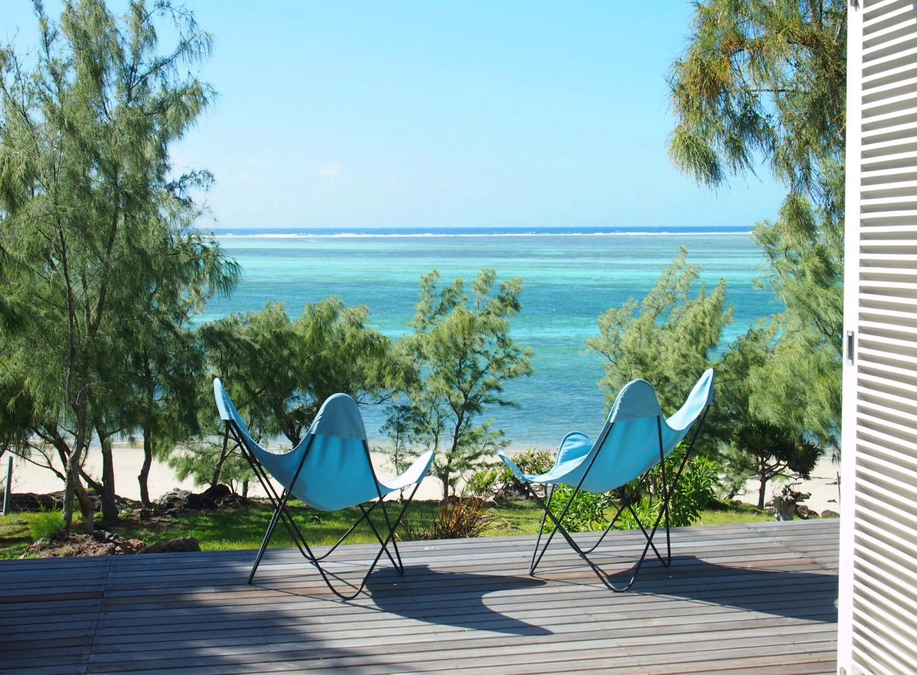 Patio in Bakwa Lodge