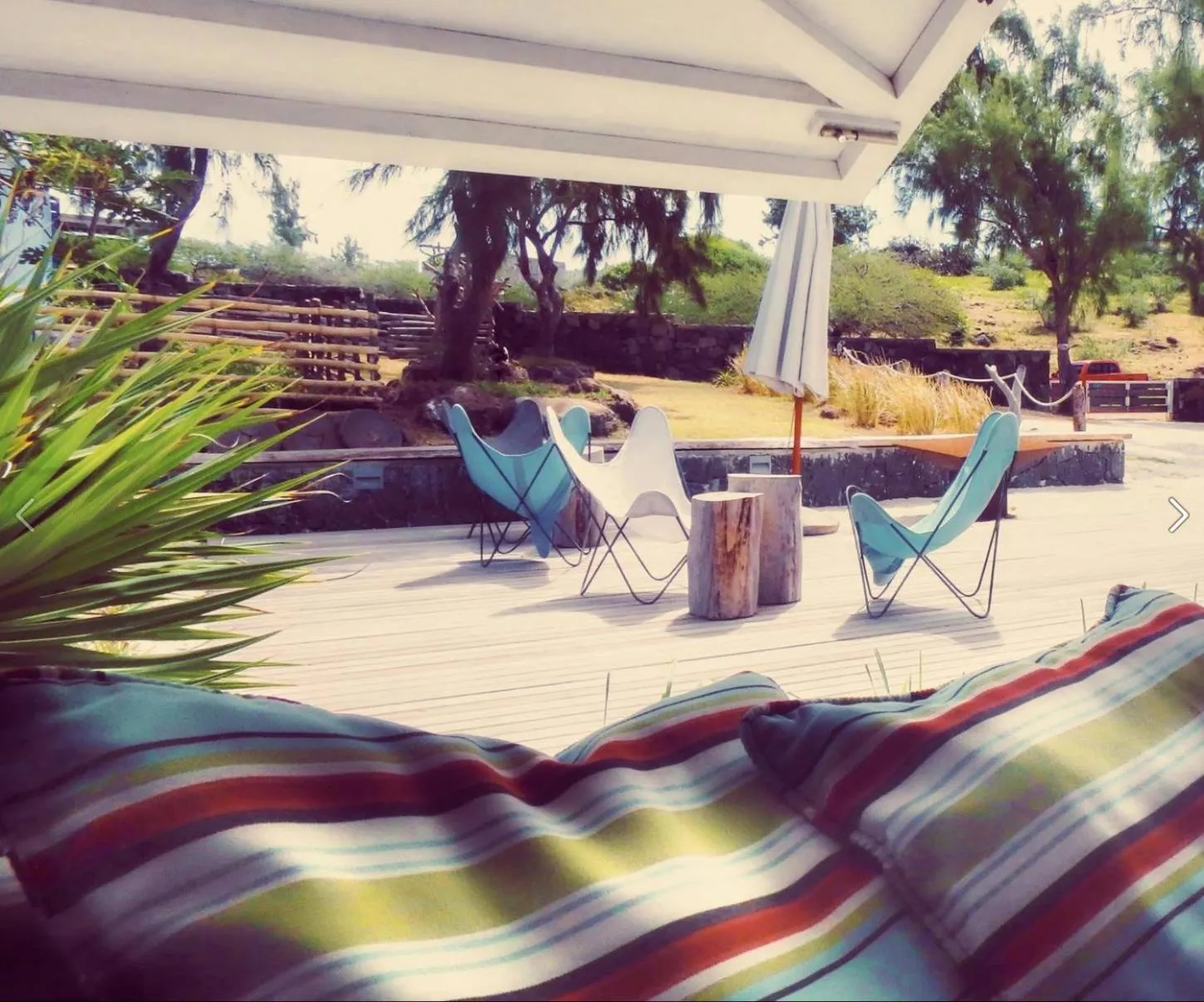 Patio in Bakwa Lodge