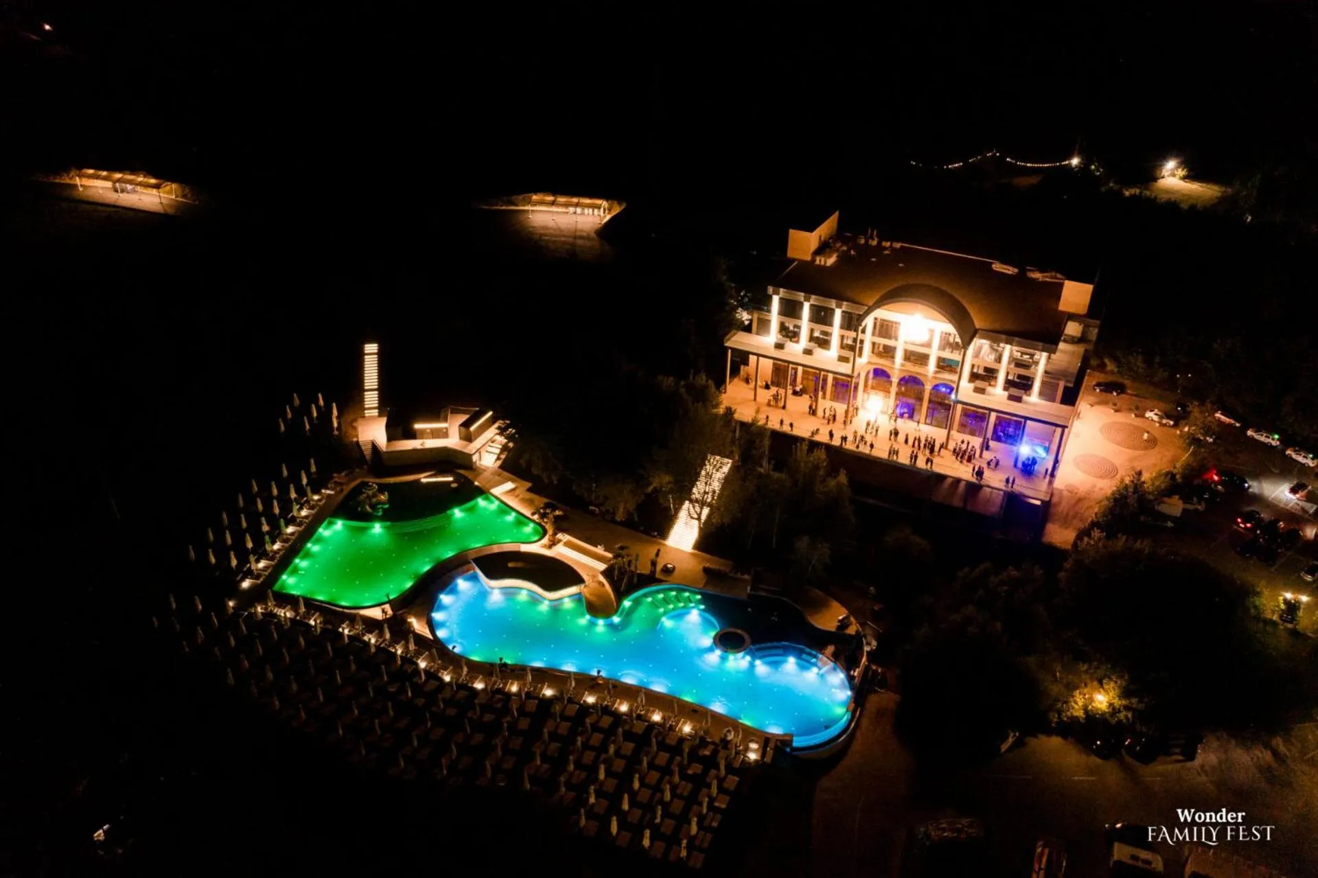 Swimming pool in Wonderland Cluj Resort