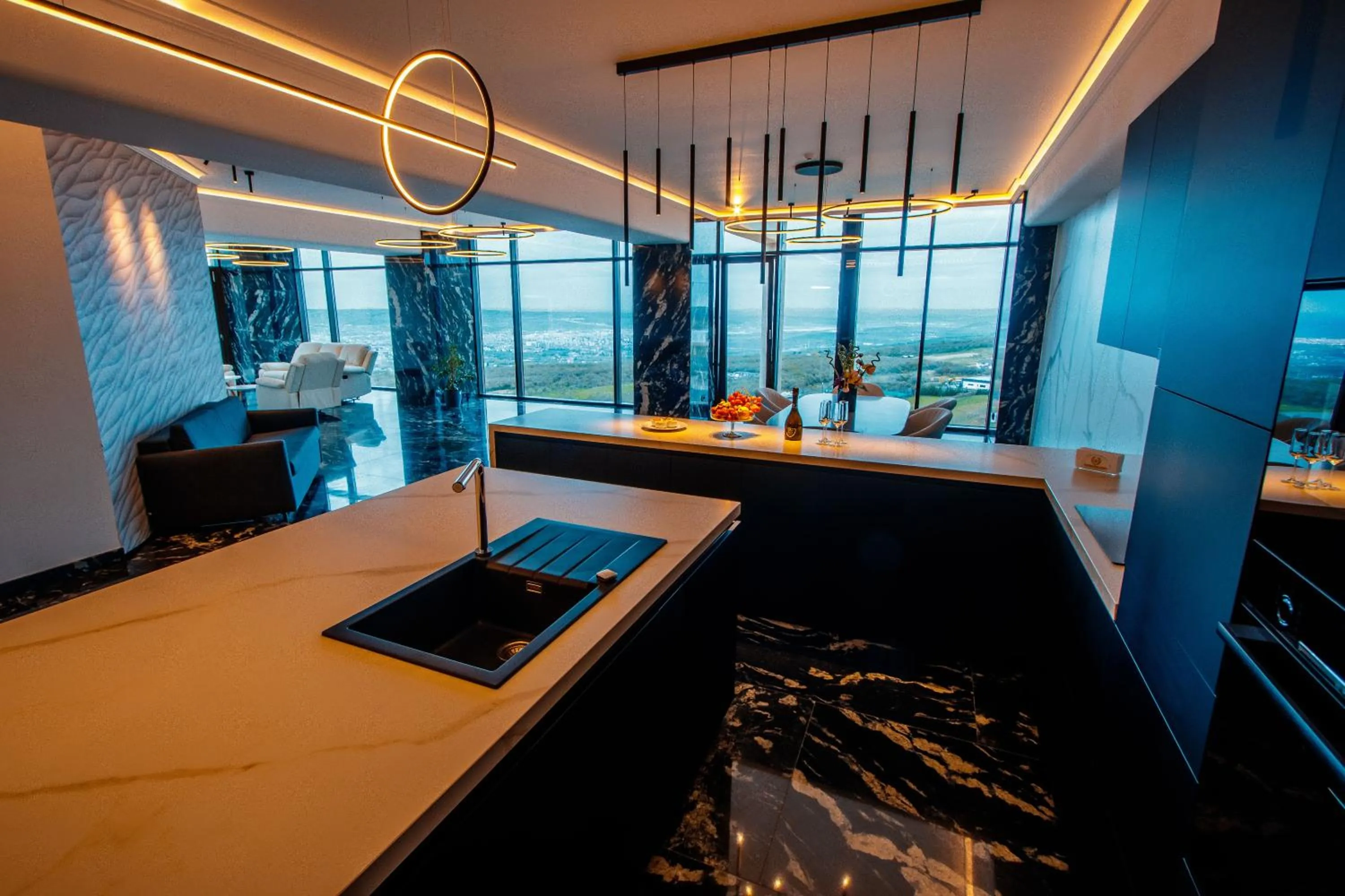 Kitchen or kitchenette in Wonderland Cluj Resort