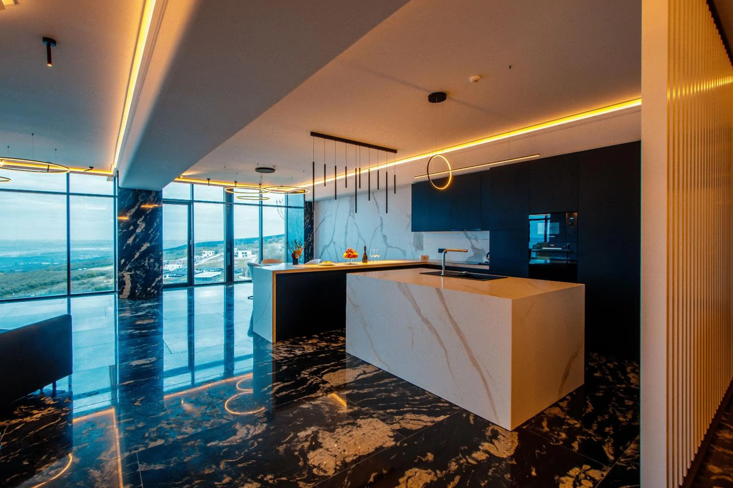 Kitchen or kitchenette in Wonderland Cluj Resort