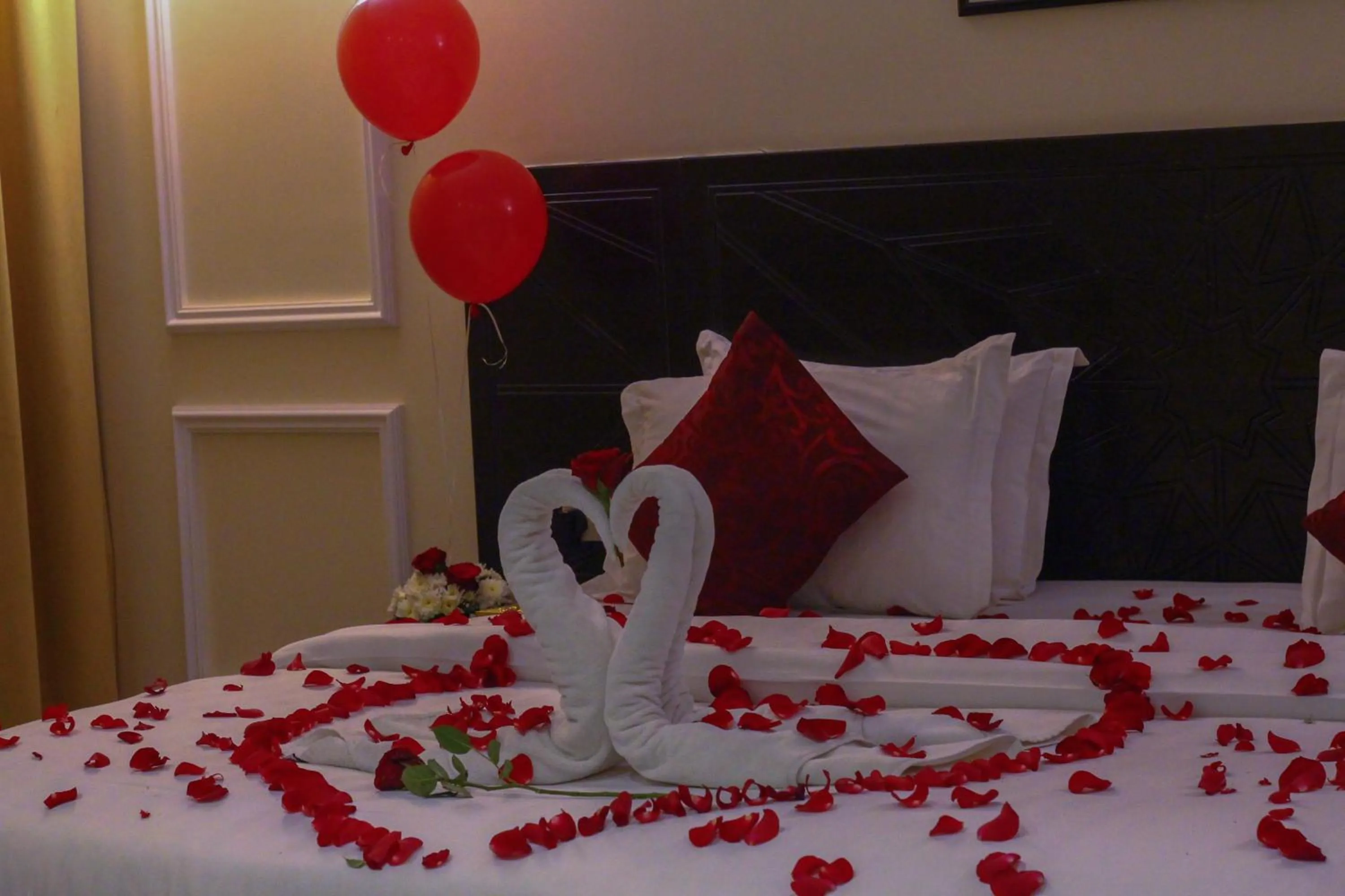 Bed in Rollins Hotel