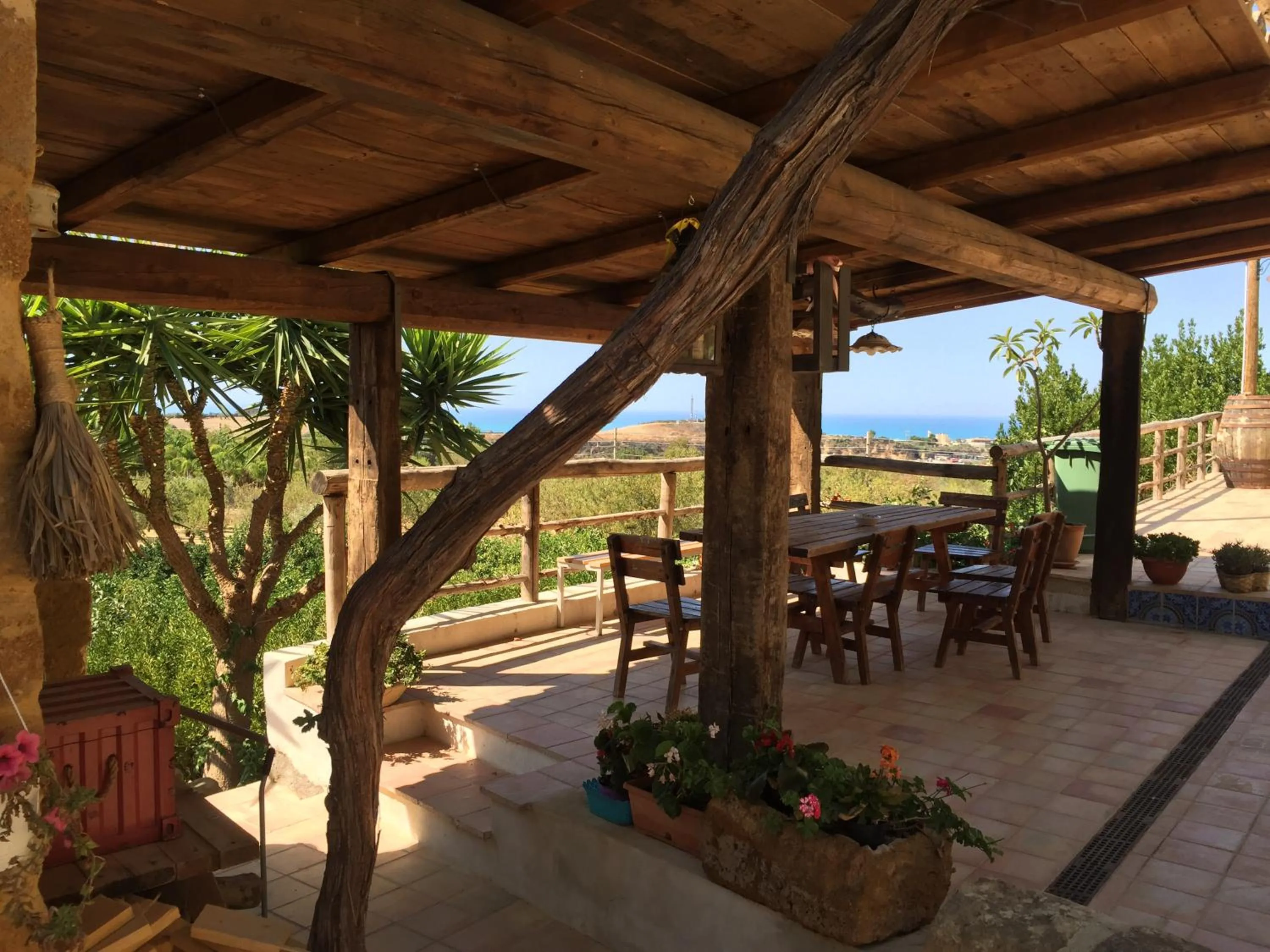 Garden view in Parco dei Templi