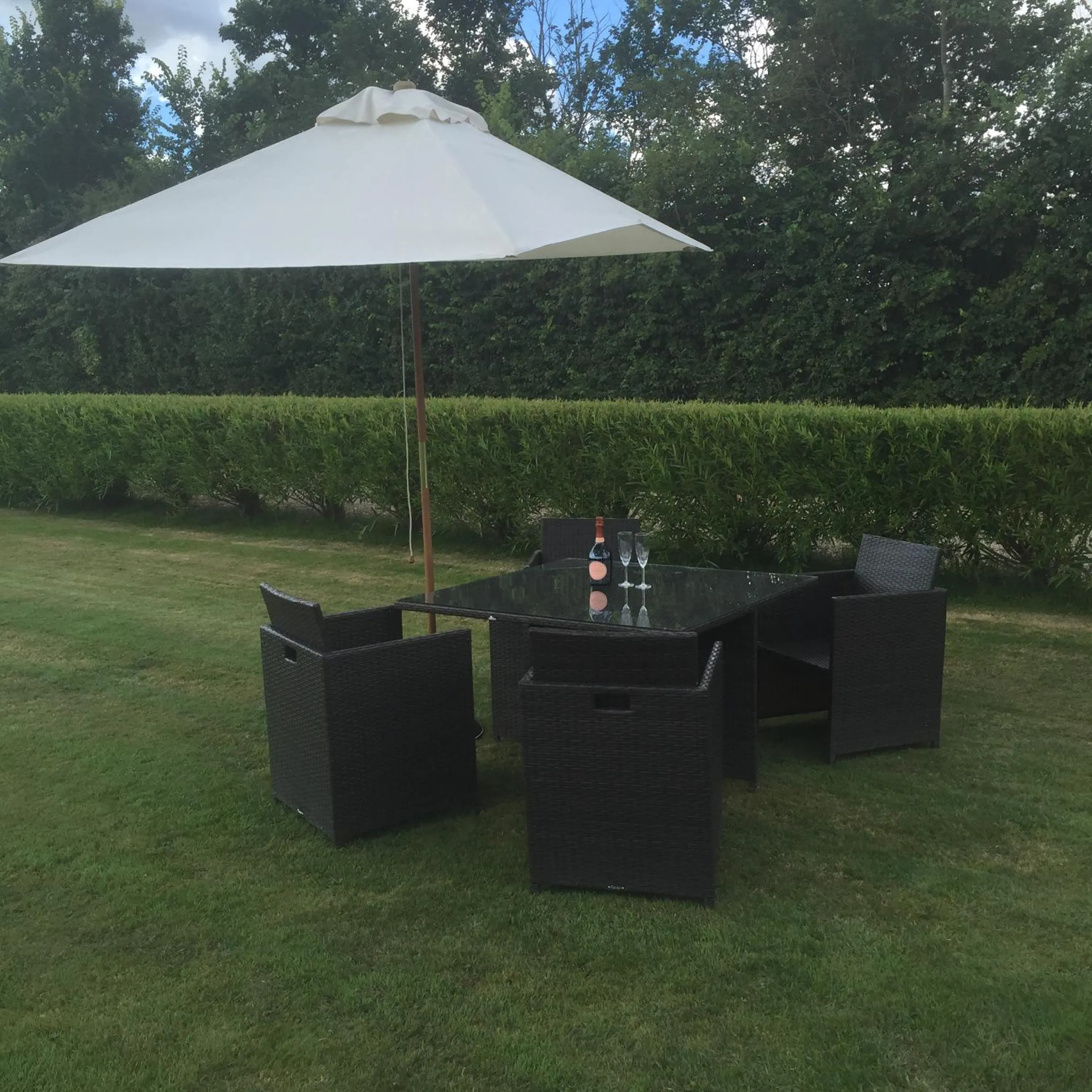 Garden in Willow Court Farm Studio East & Petting Farm, 8 mins to Legoland & Windsor, 15 mins to Lapland UK