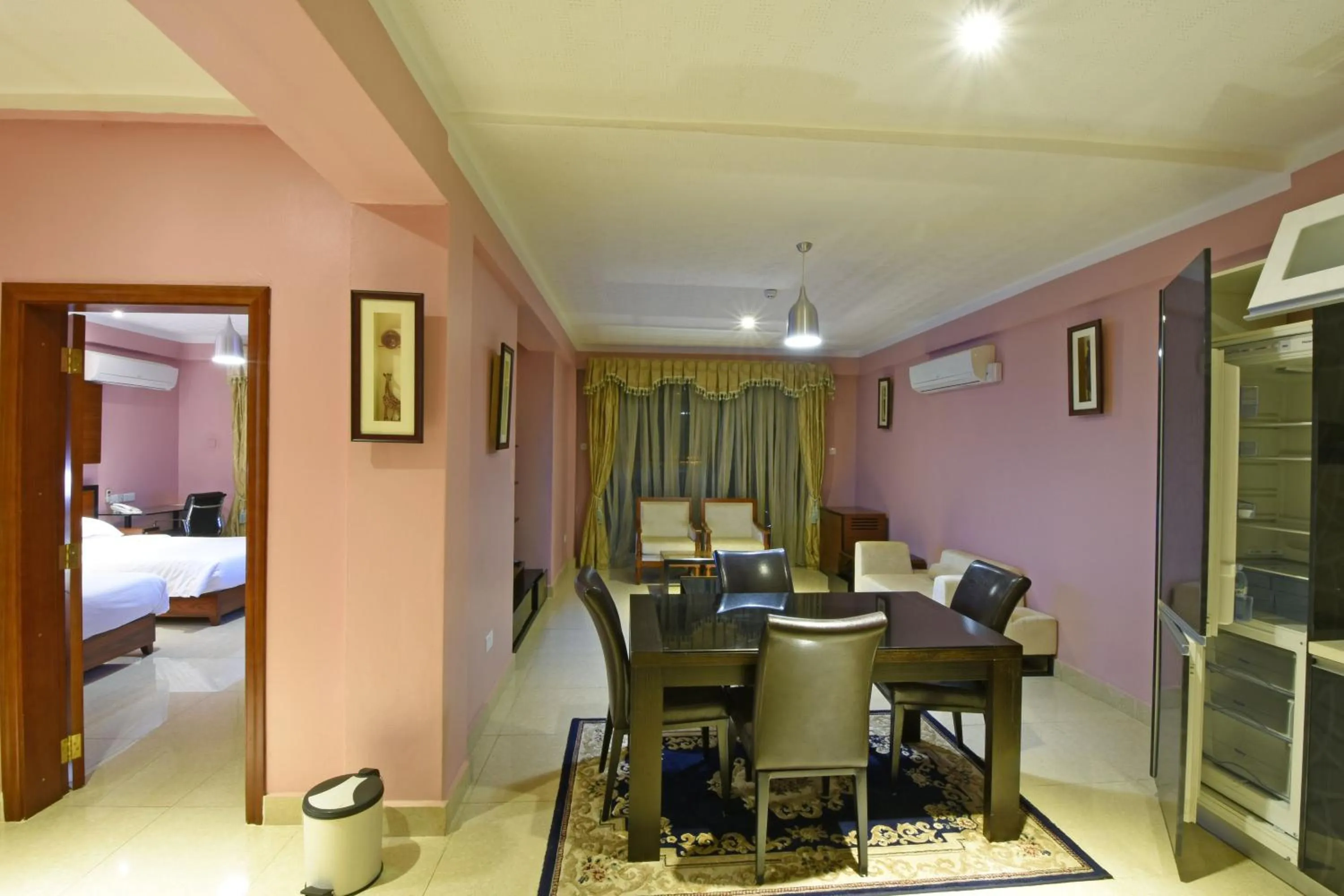 Bed in Imperial Golf View Hotel