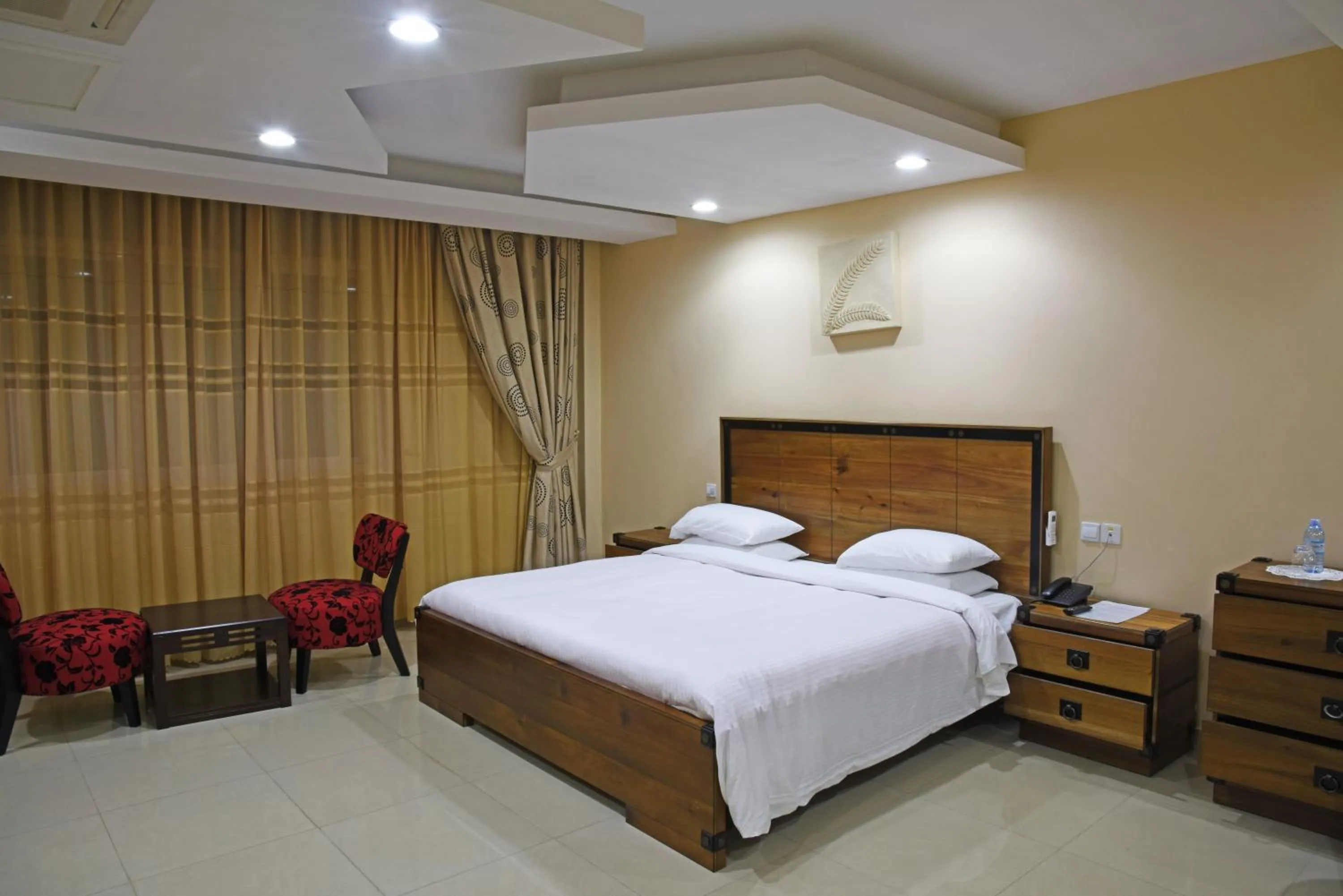 Bed in Imperial Golf View Hotel