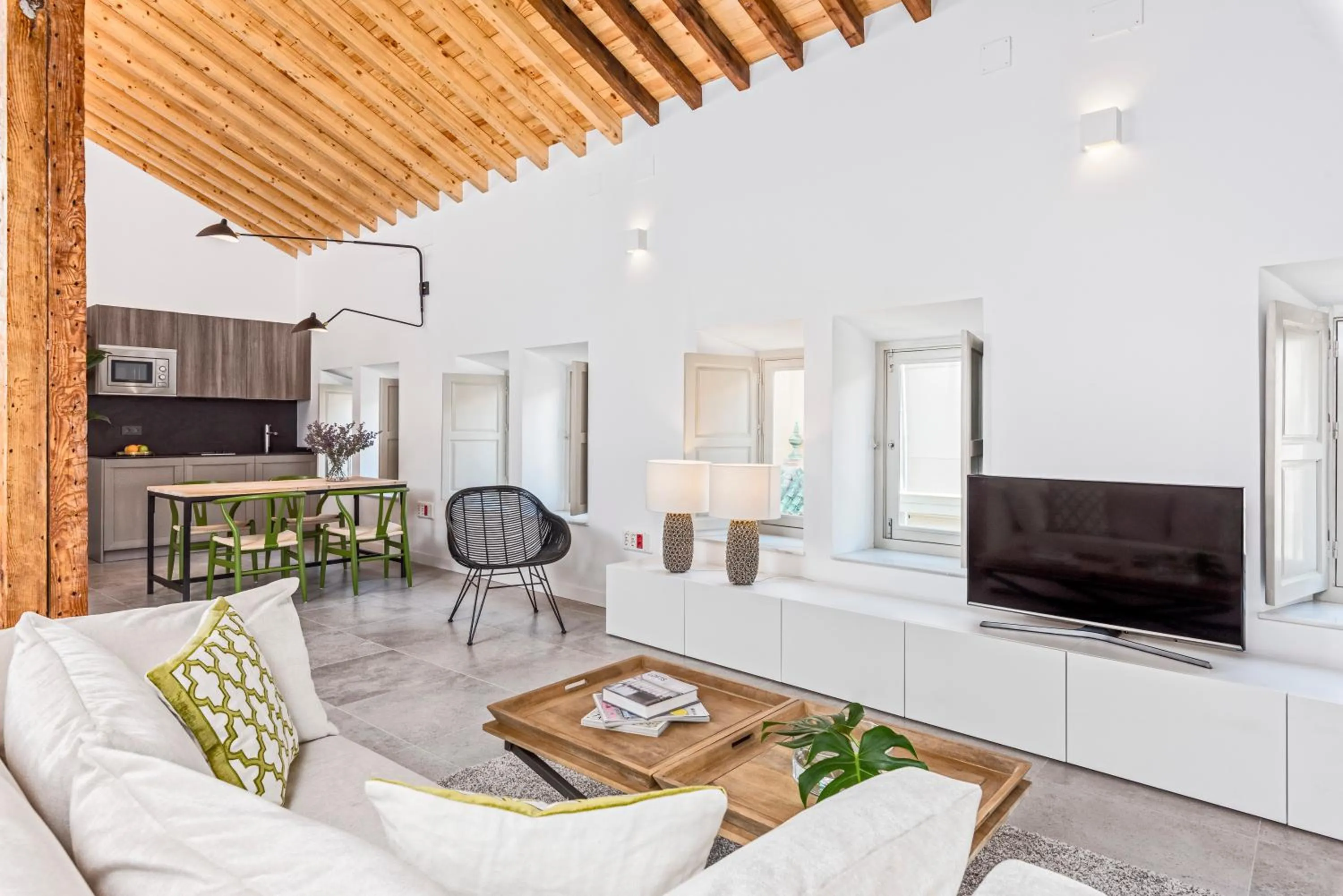 TV and multimedia in iloftmalaga Premium Centro Histórico