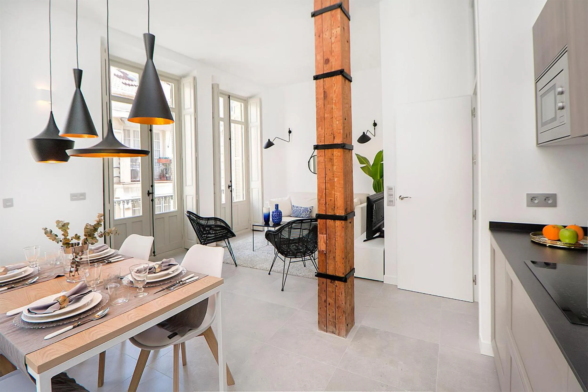 Living room in iloftmalaga Premium Centro Histórico