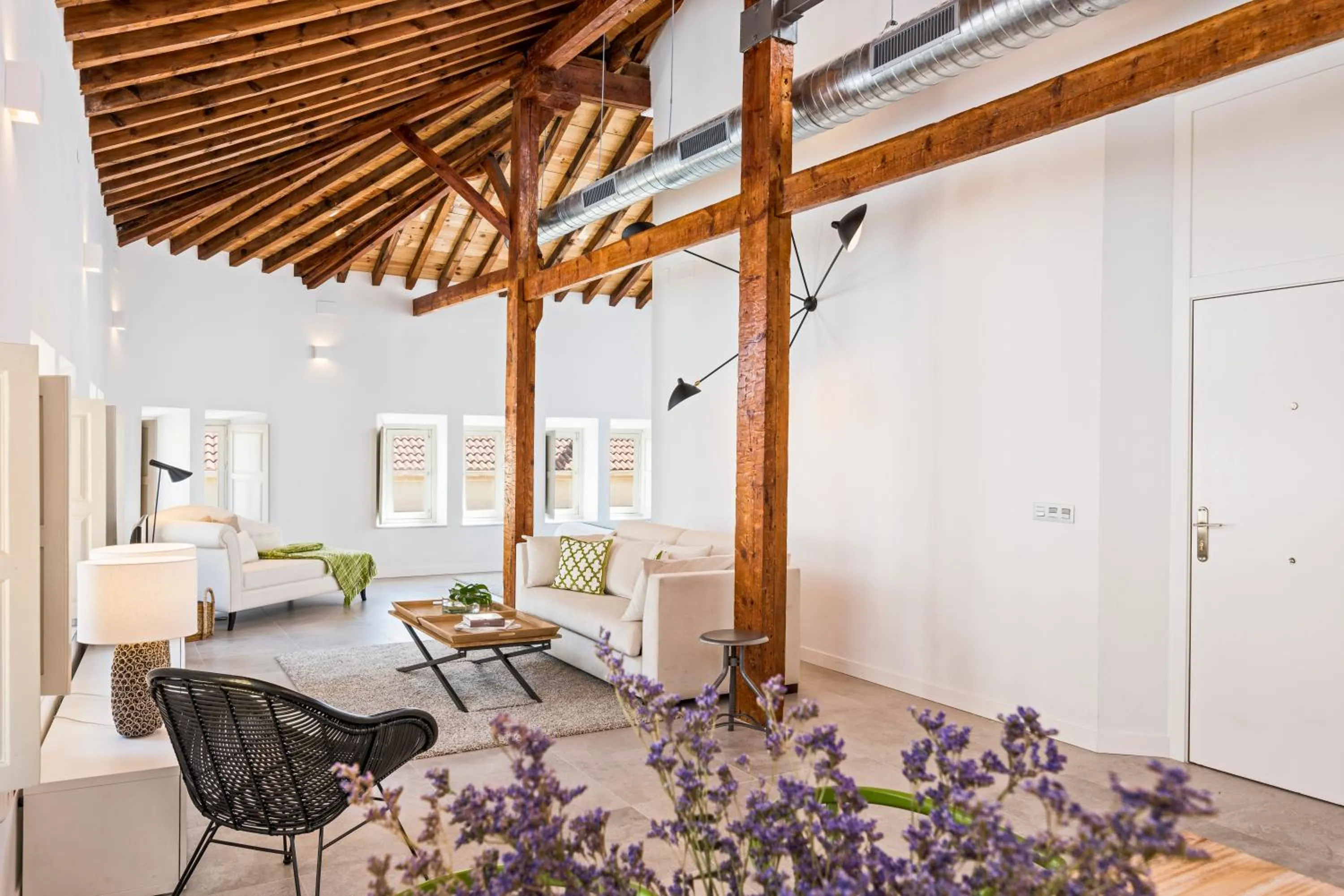 Living room in iloftmalaga Premium Centro Histórico