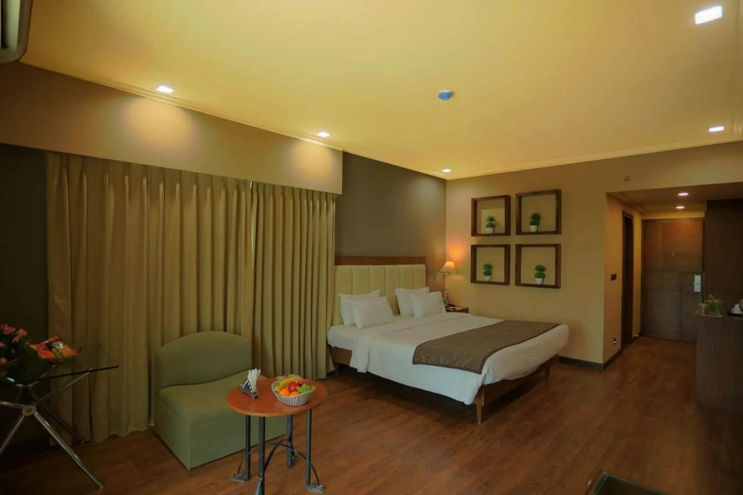 Bedroom, Bed in Renest Gandhidham