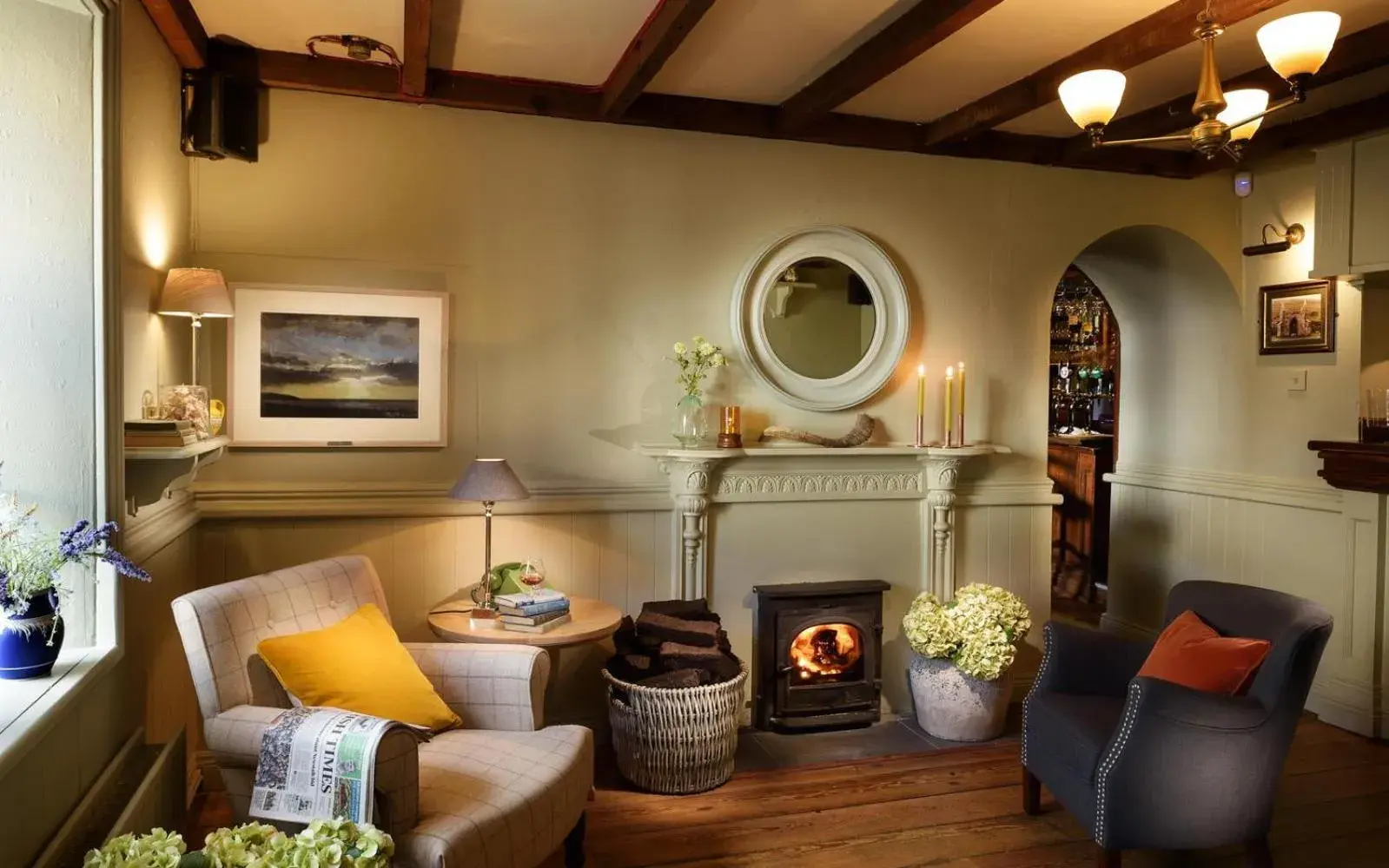 Lobby or reception in The Wild Atlantic Lodge Lobby or reception in The Wild Atlantic Lodge