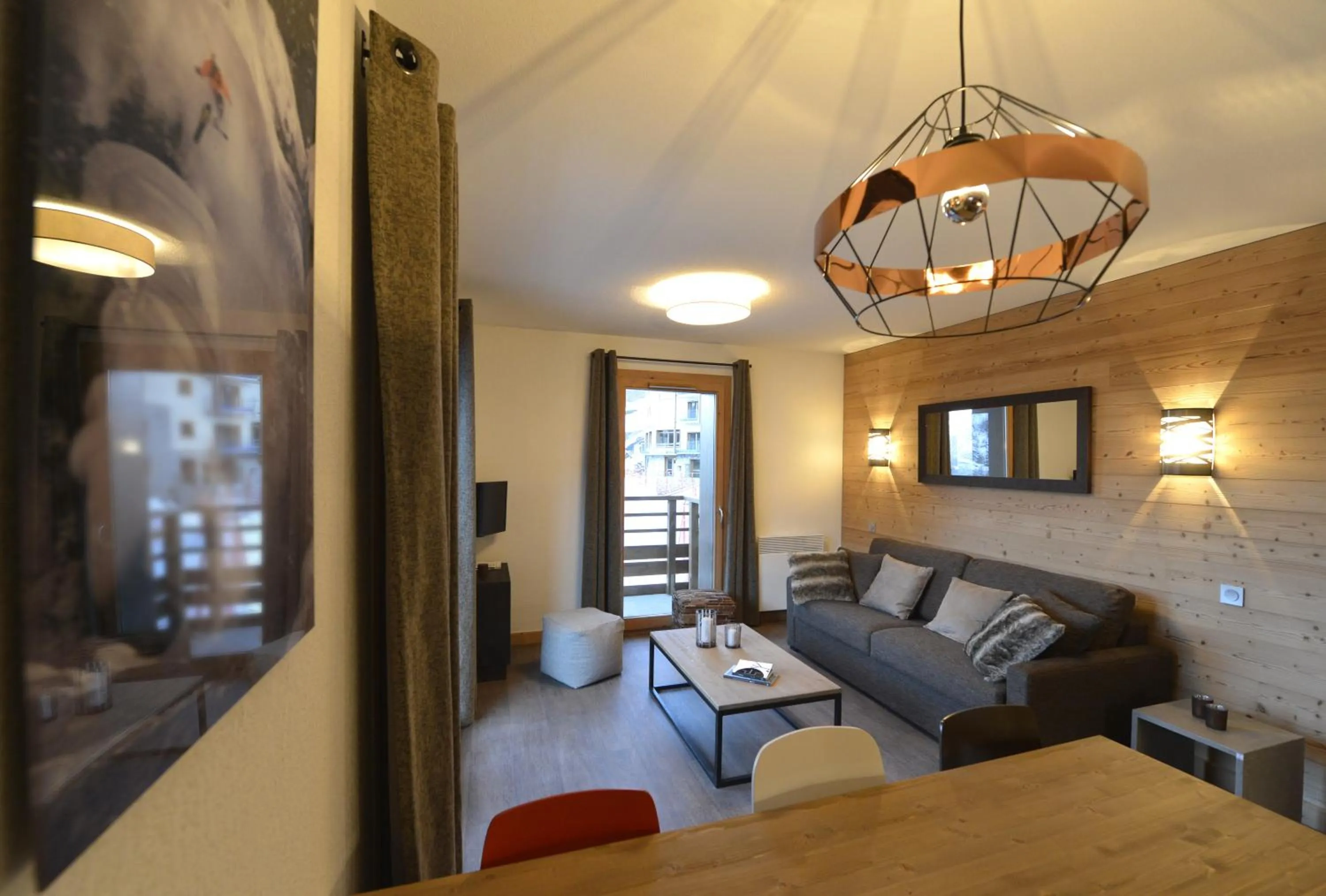 Living room in Résidence Club mmv Le Cœur des Loges ****