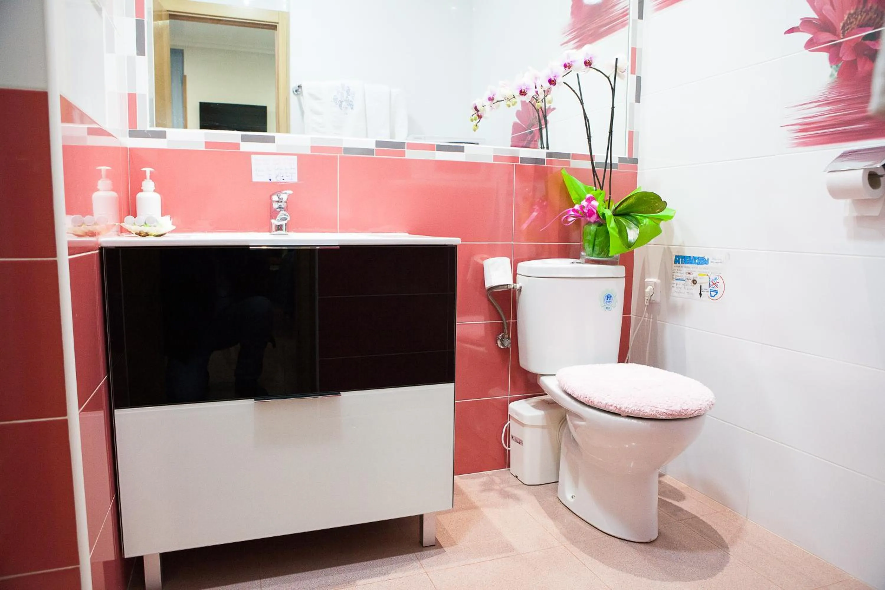 Bathroom in Hostal del Pez Azul