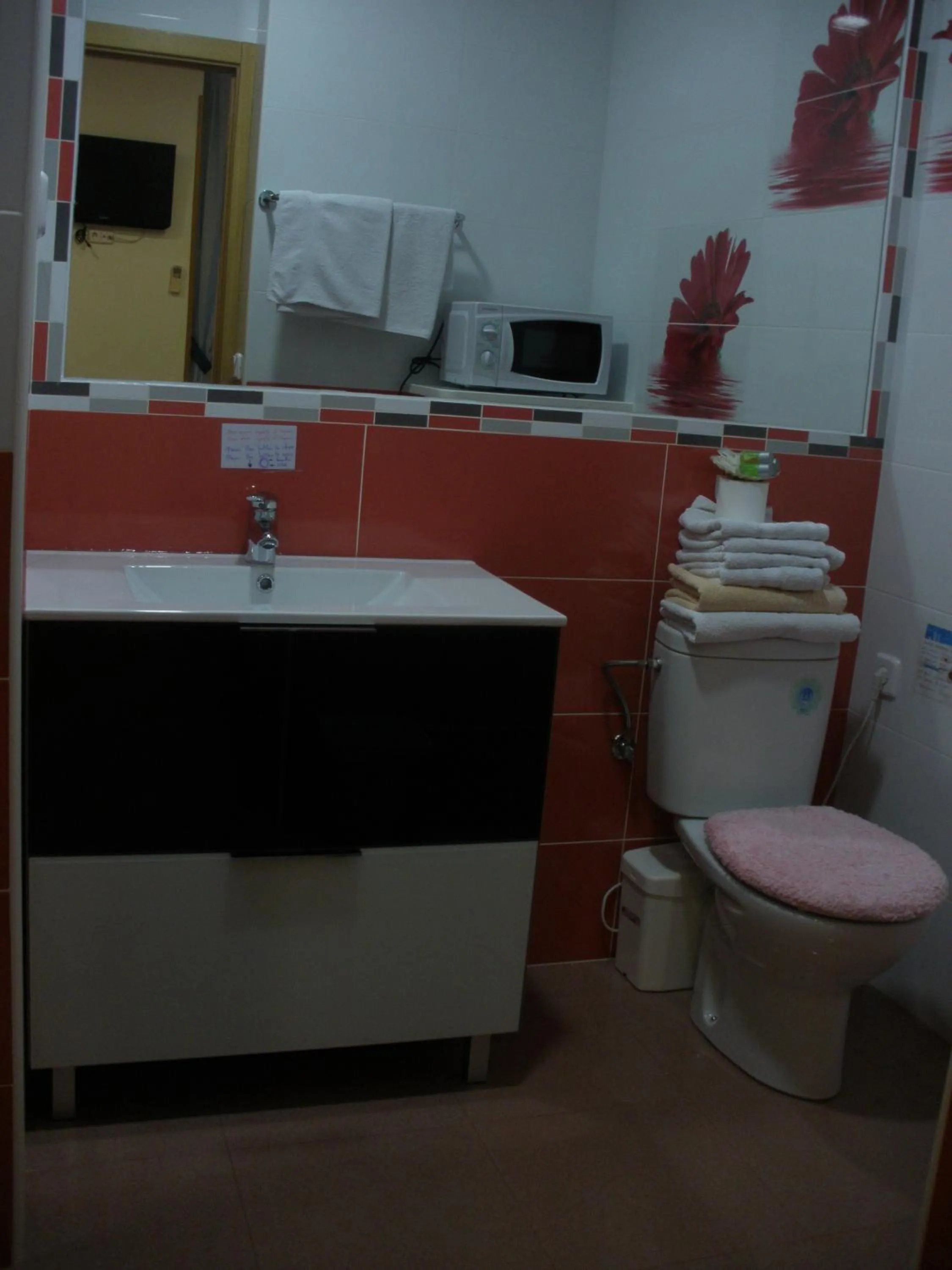 Bathroom in Hostal del Pez Azul