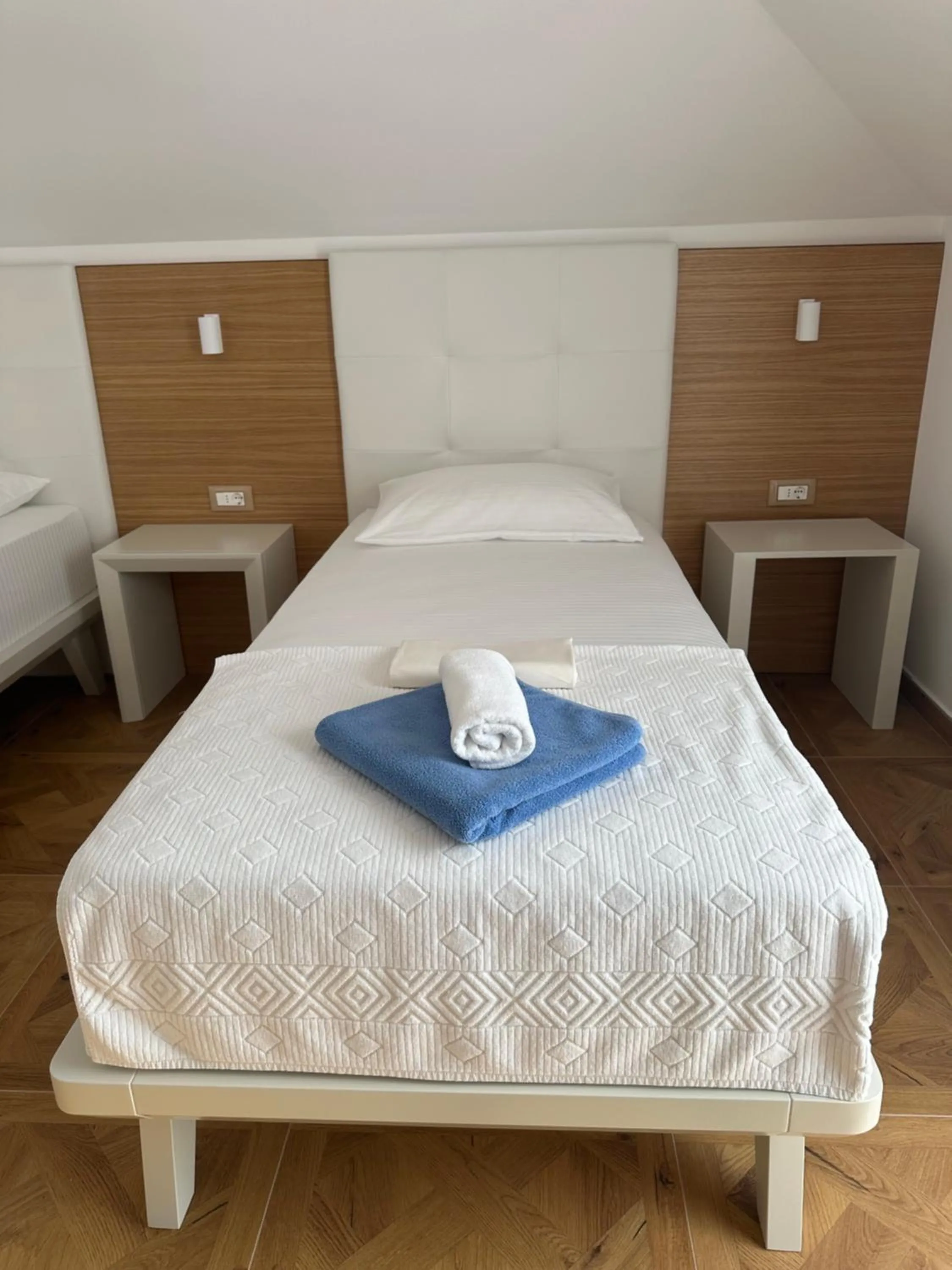 Bed in Hotel RR