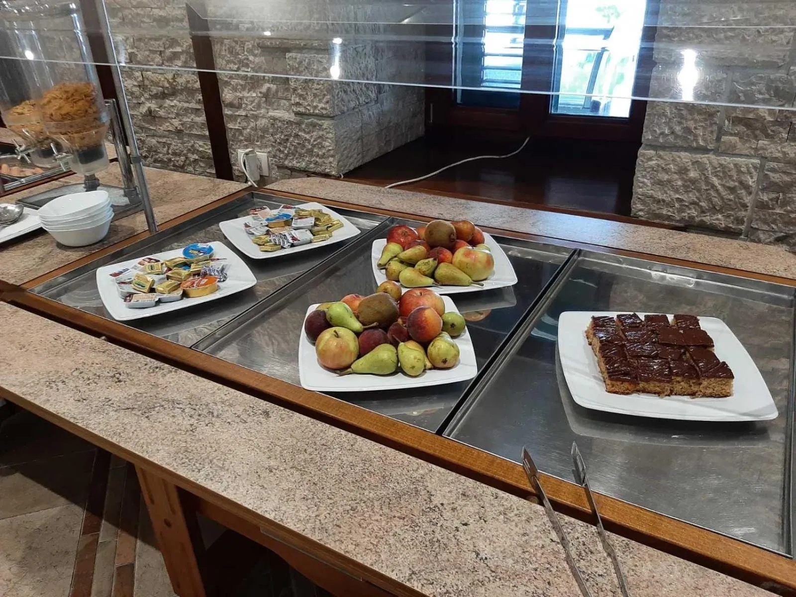 Buffet breakfast in Hotel RR