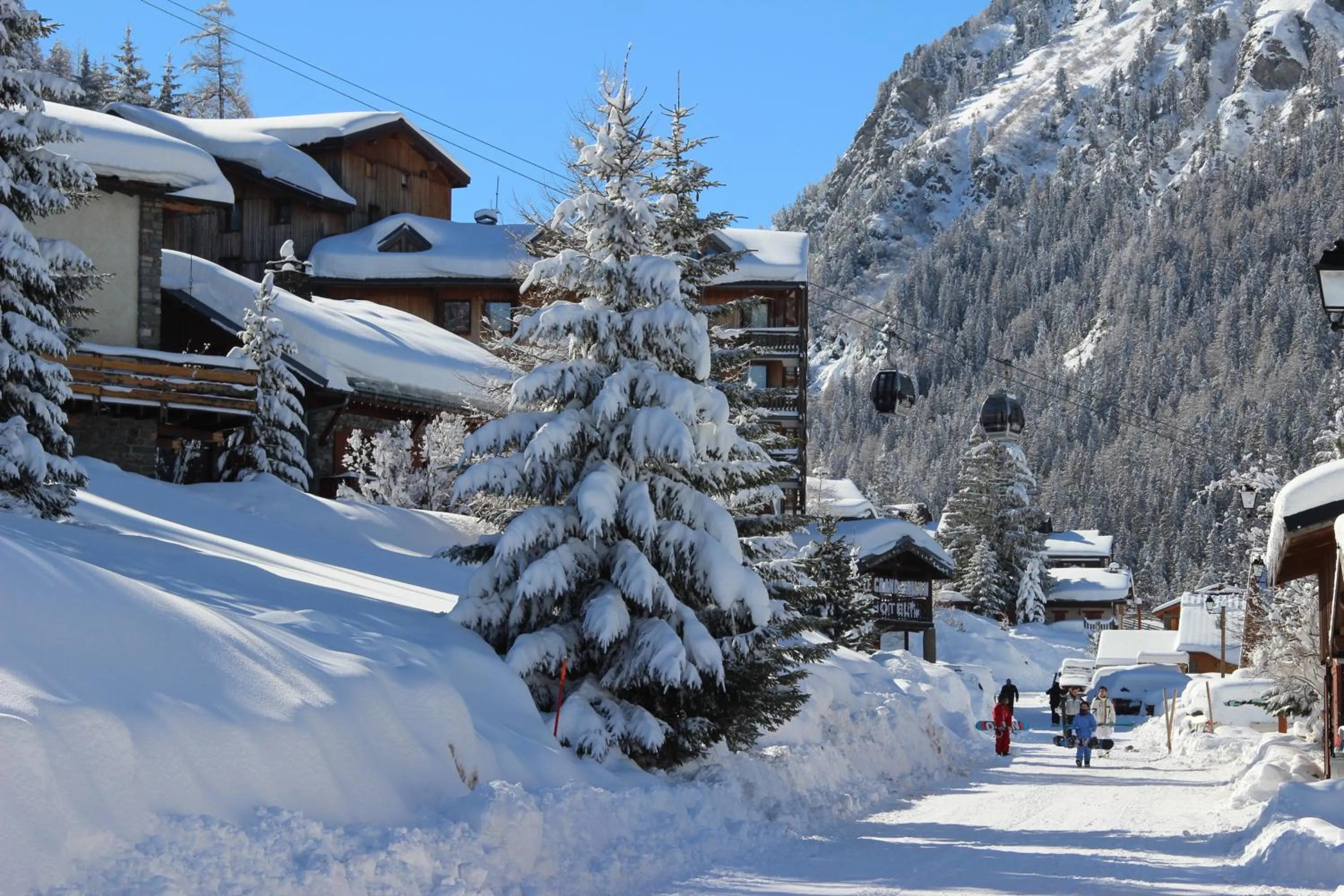 Area and facilities in SOWELL Family Valfrejus