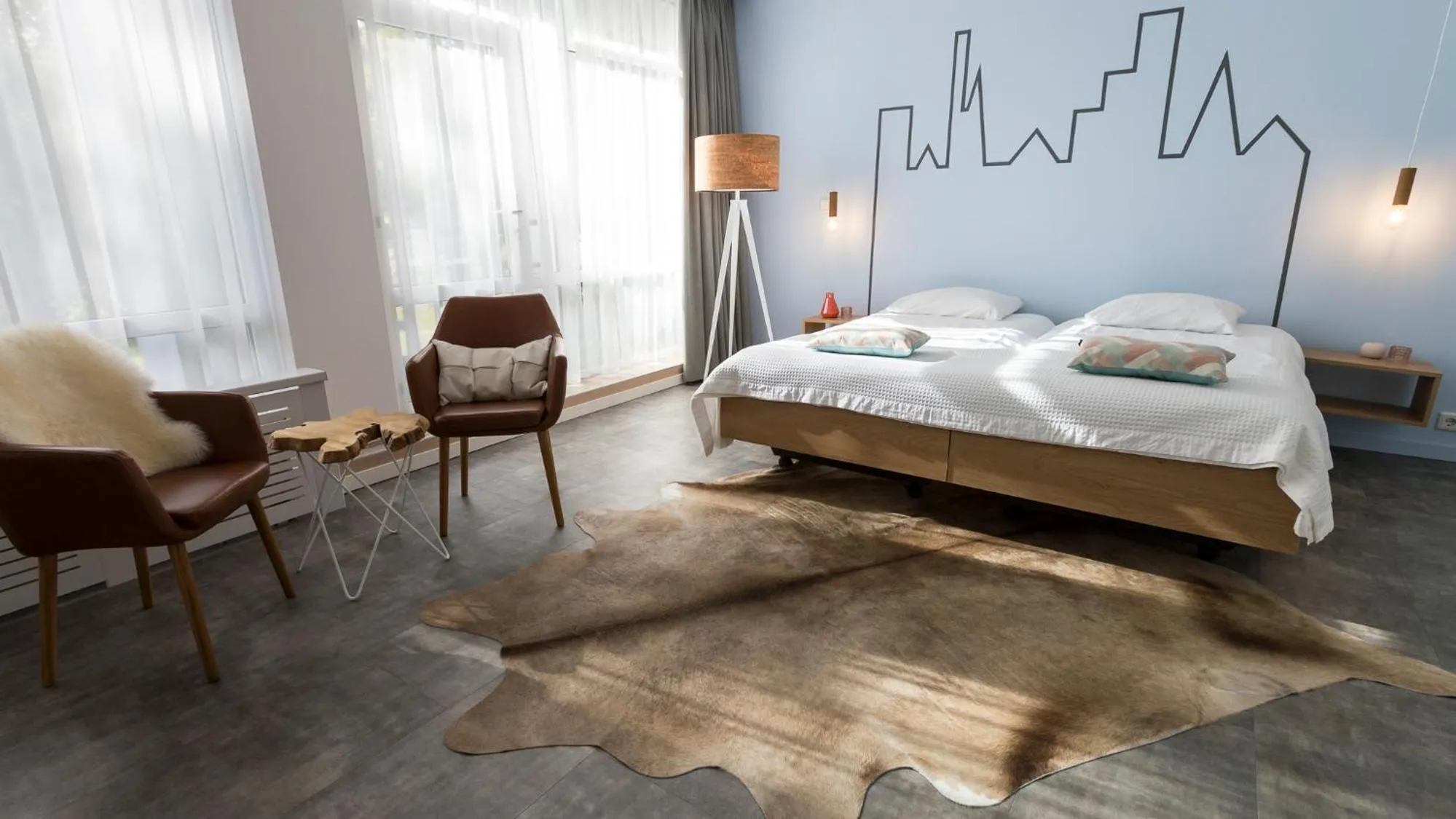 Bed in Hotel Spelderholt