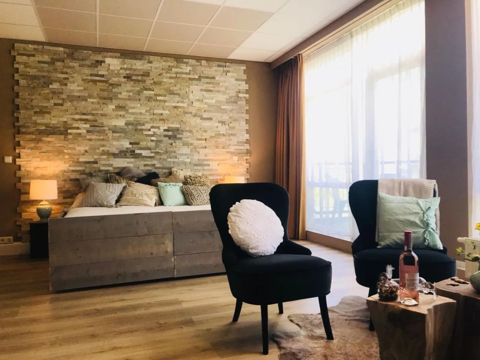 Bed in Hotel Spelderholt