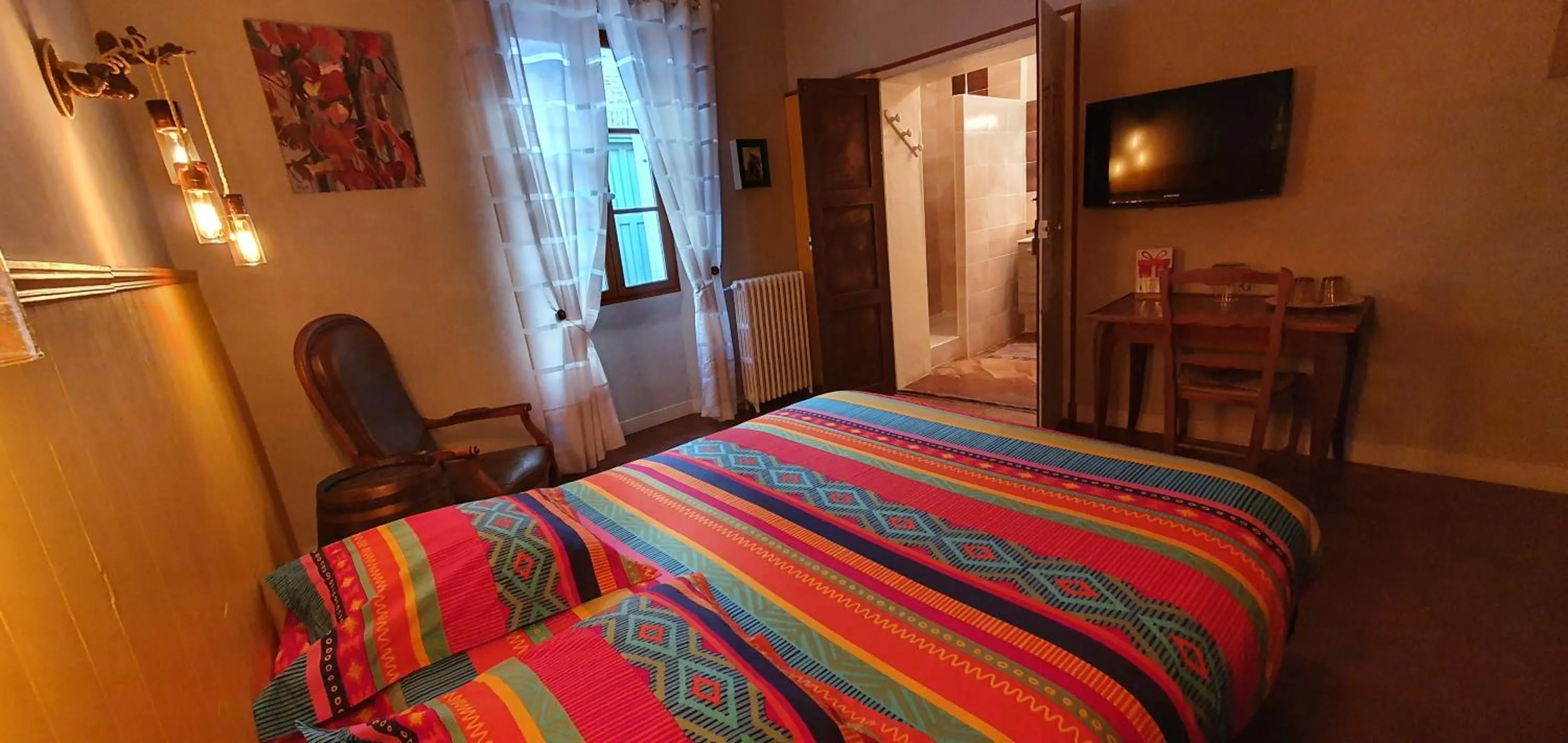 Bedroom, Bed in La Tour Du Terroir