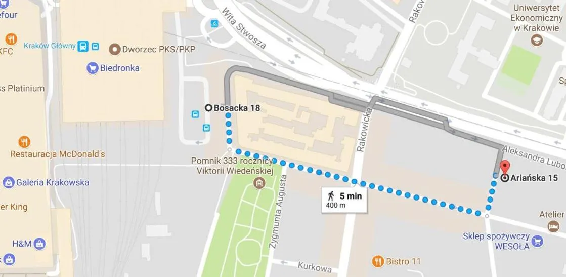 Pokoje Gościnne Centrum