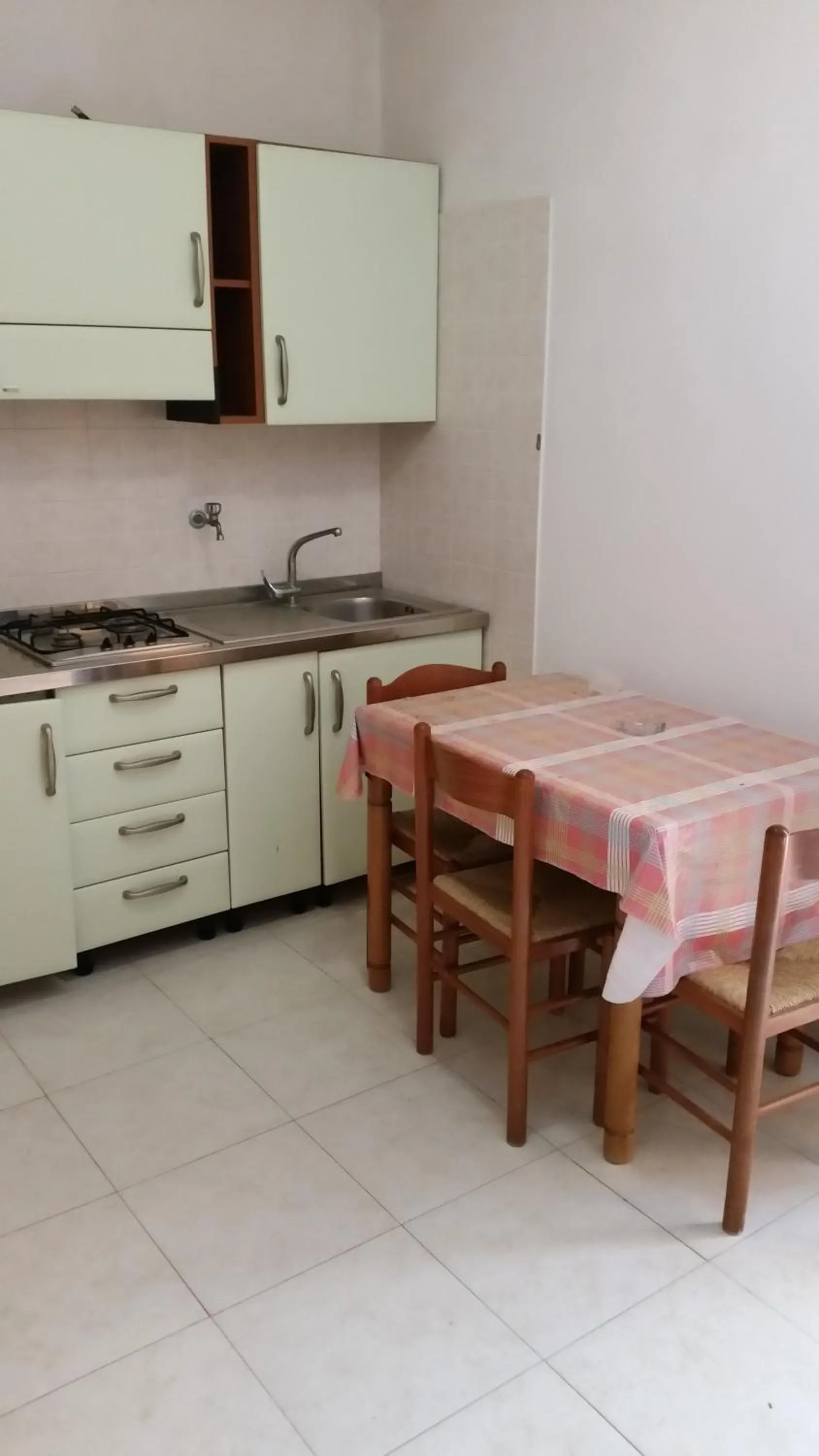 Communal kitchen in Villaggio Mascia