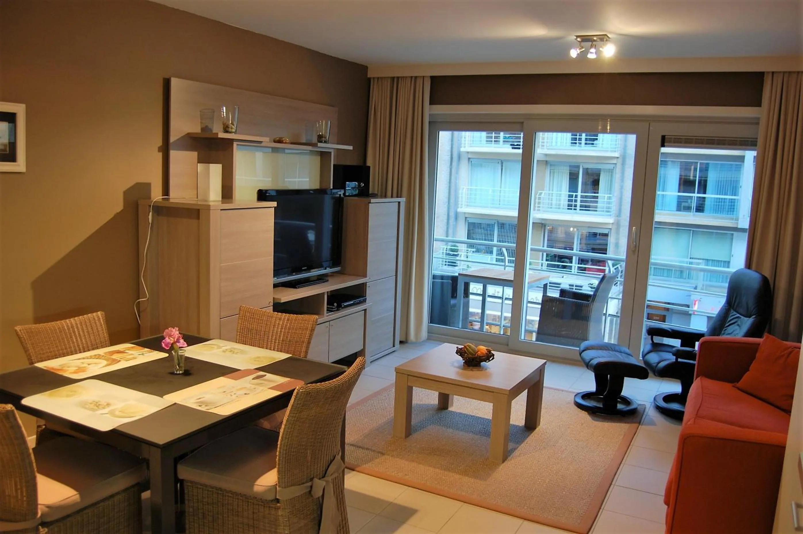 Living room in Residentie Hof van Vlaanderen