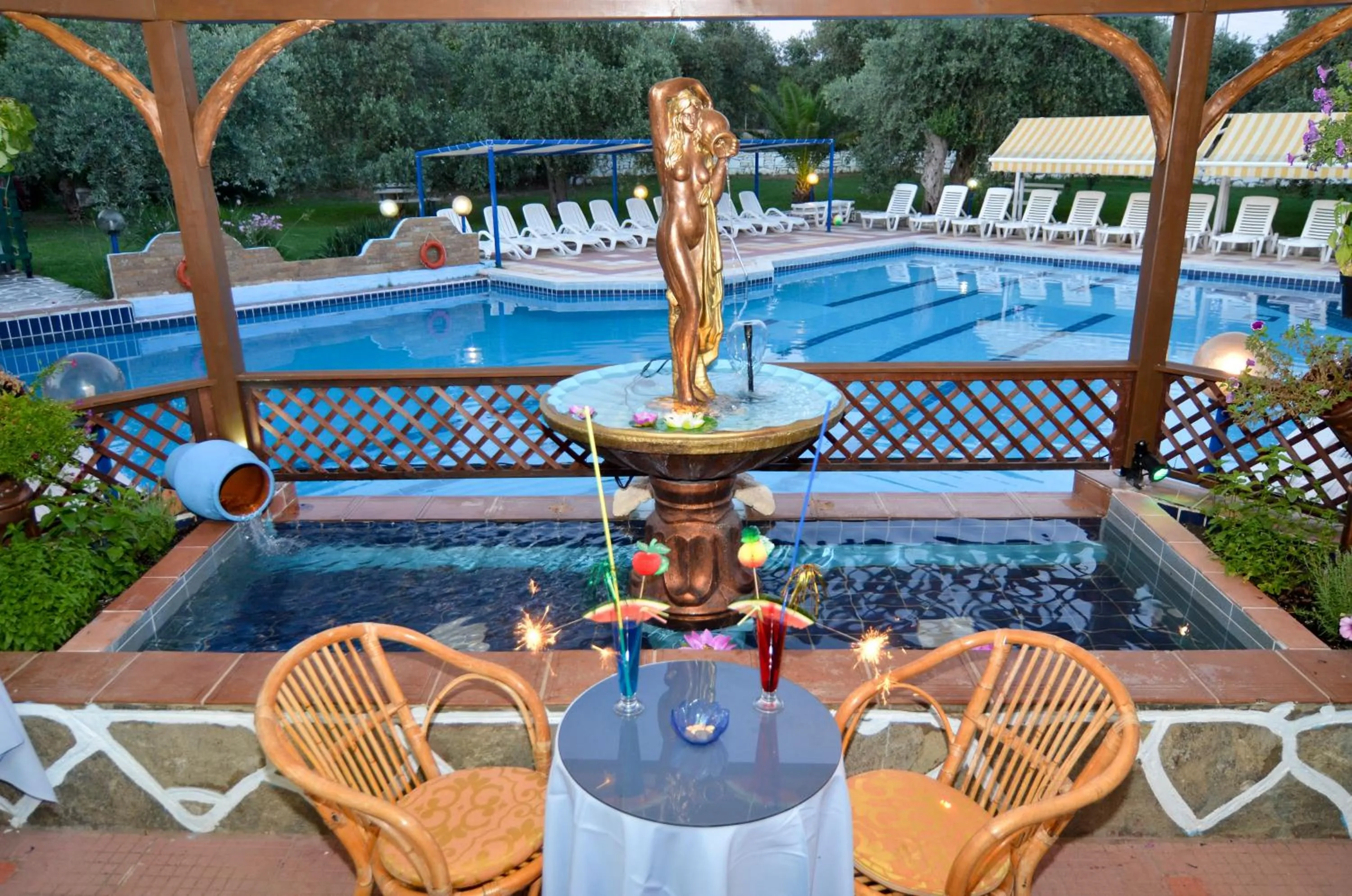 Pool view in Astris Sun Hotel