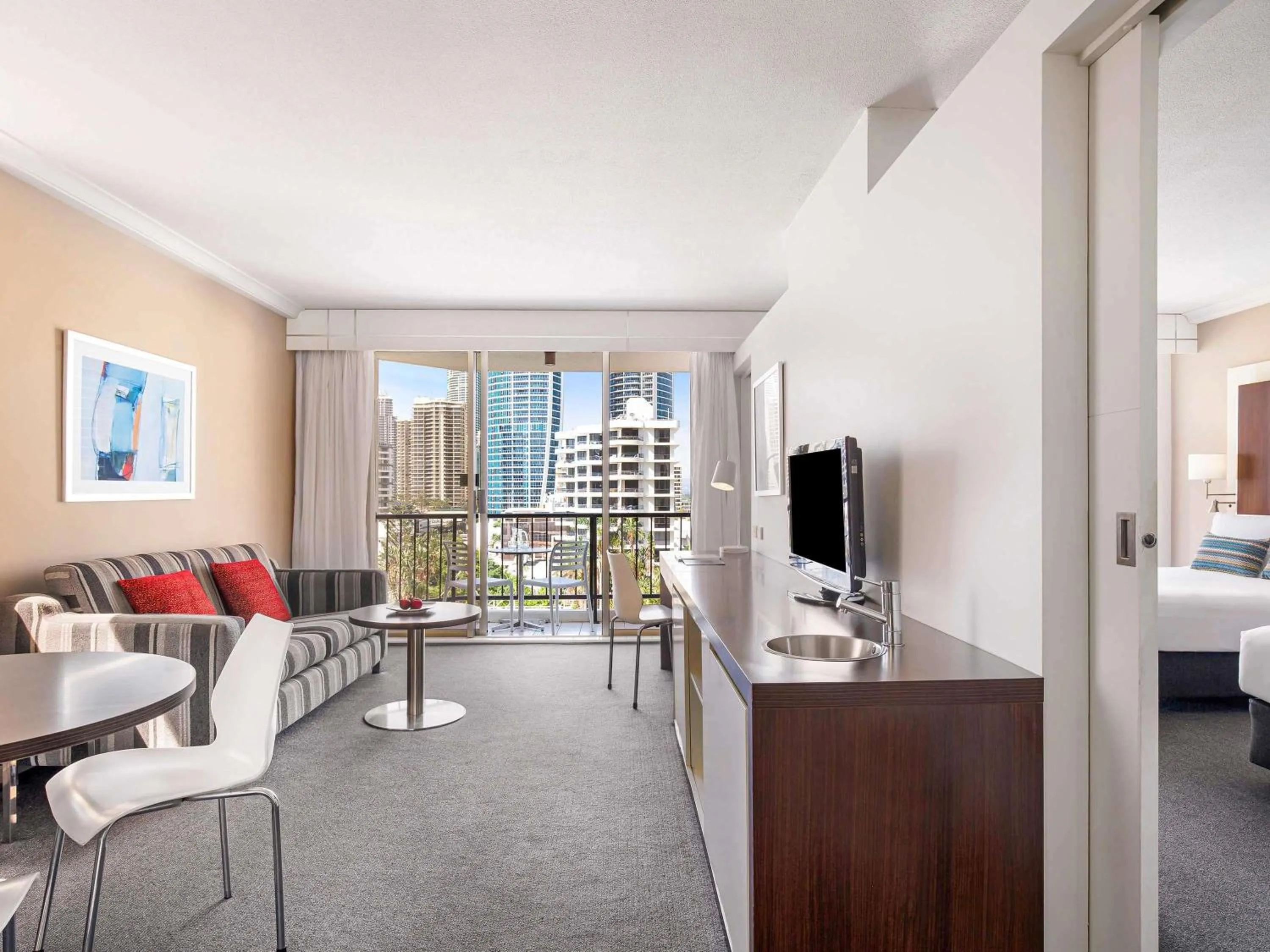 Bedroom in Mantra on View