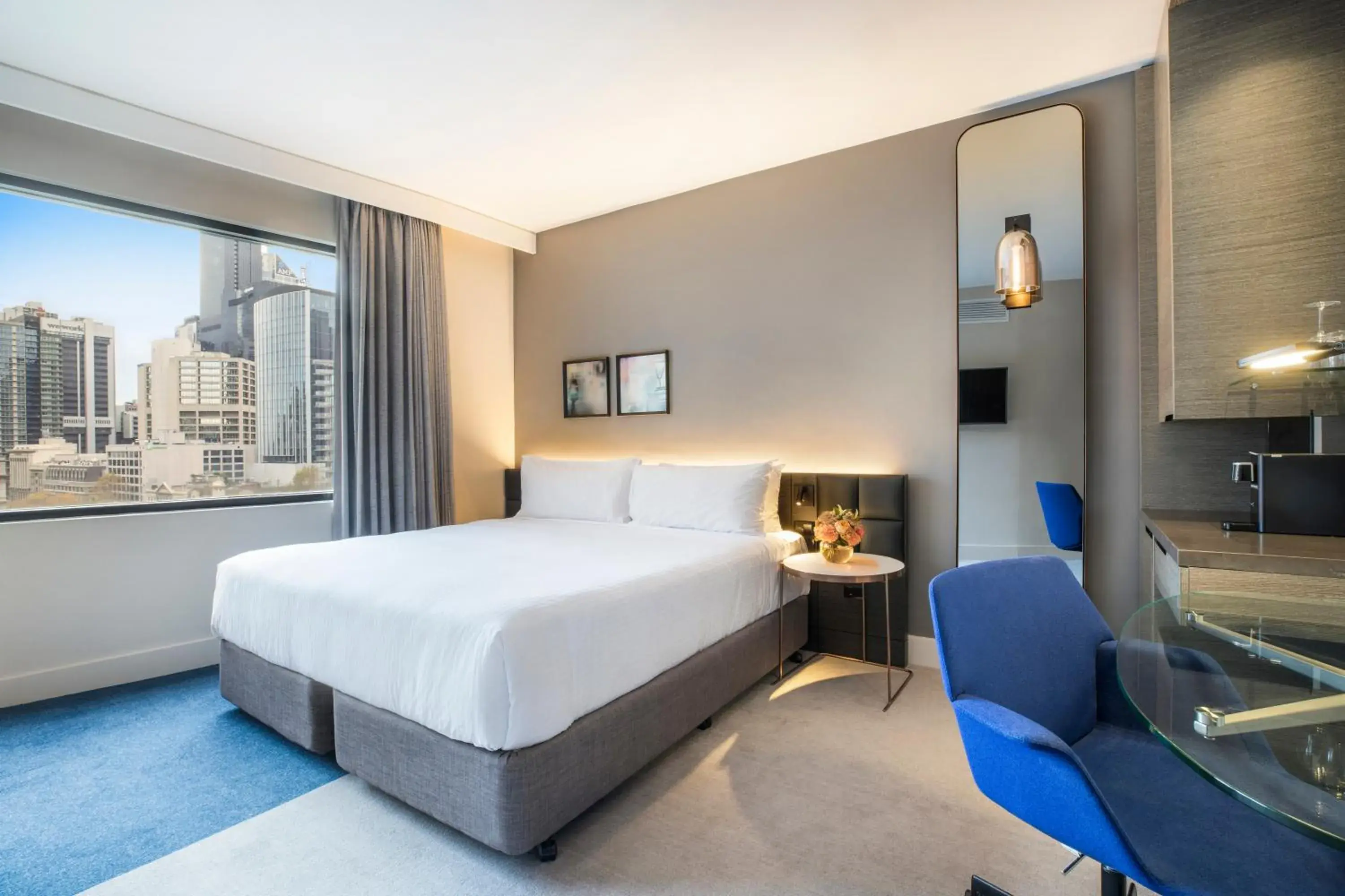 Bedroom, Bed in Crowne Plaza Melbourne by IHG Bedroom, Bed in Crowne Plaza Melbourne by IHG