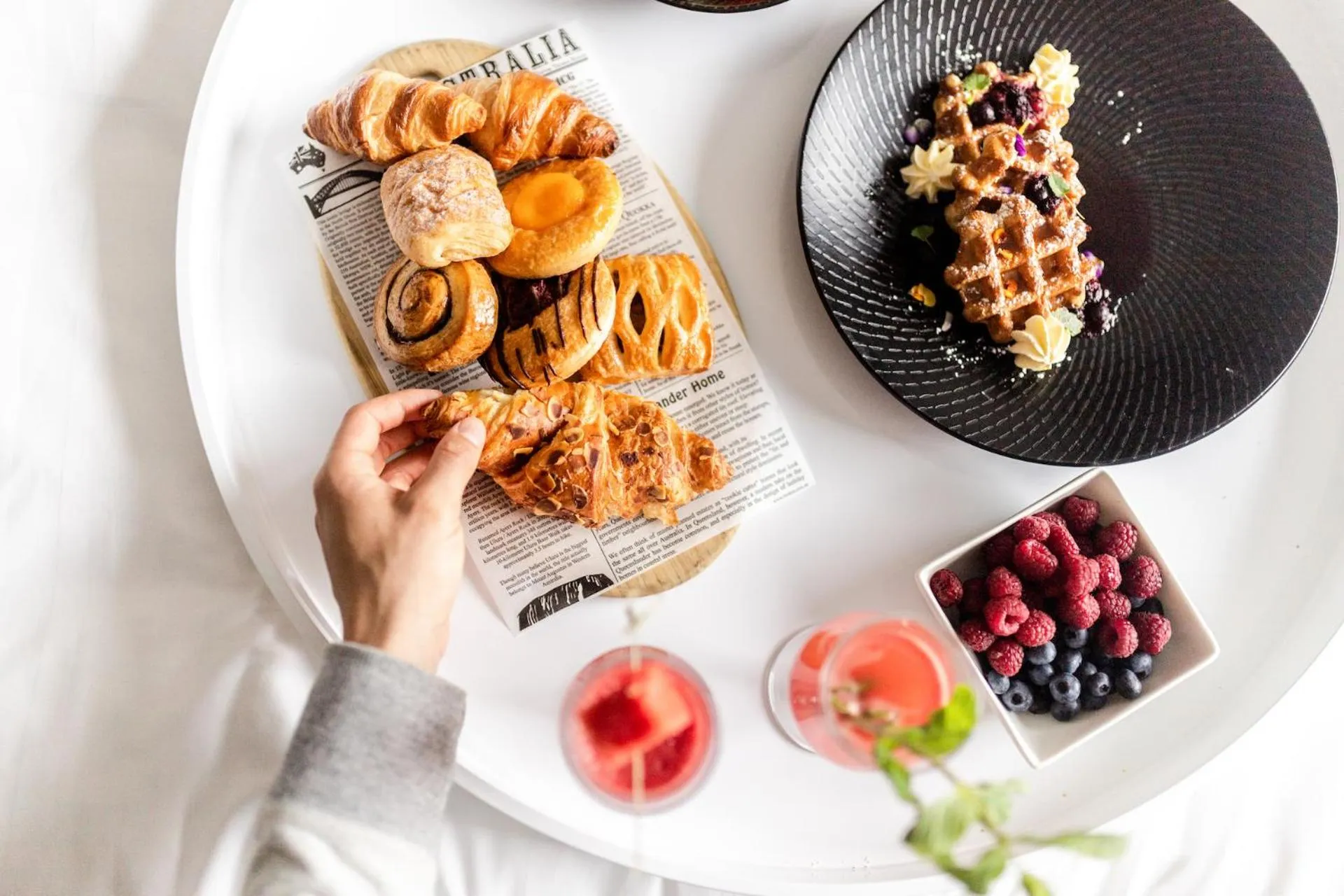 Food close-up in Crowne Plaza Melbourne by IHG