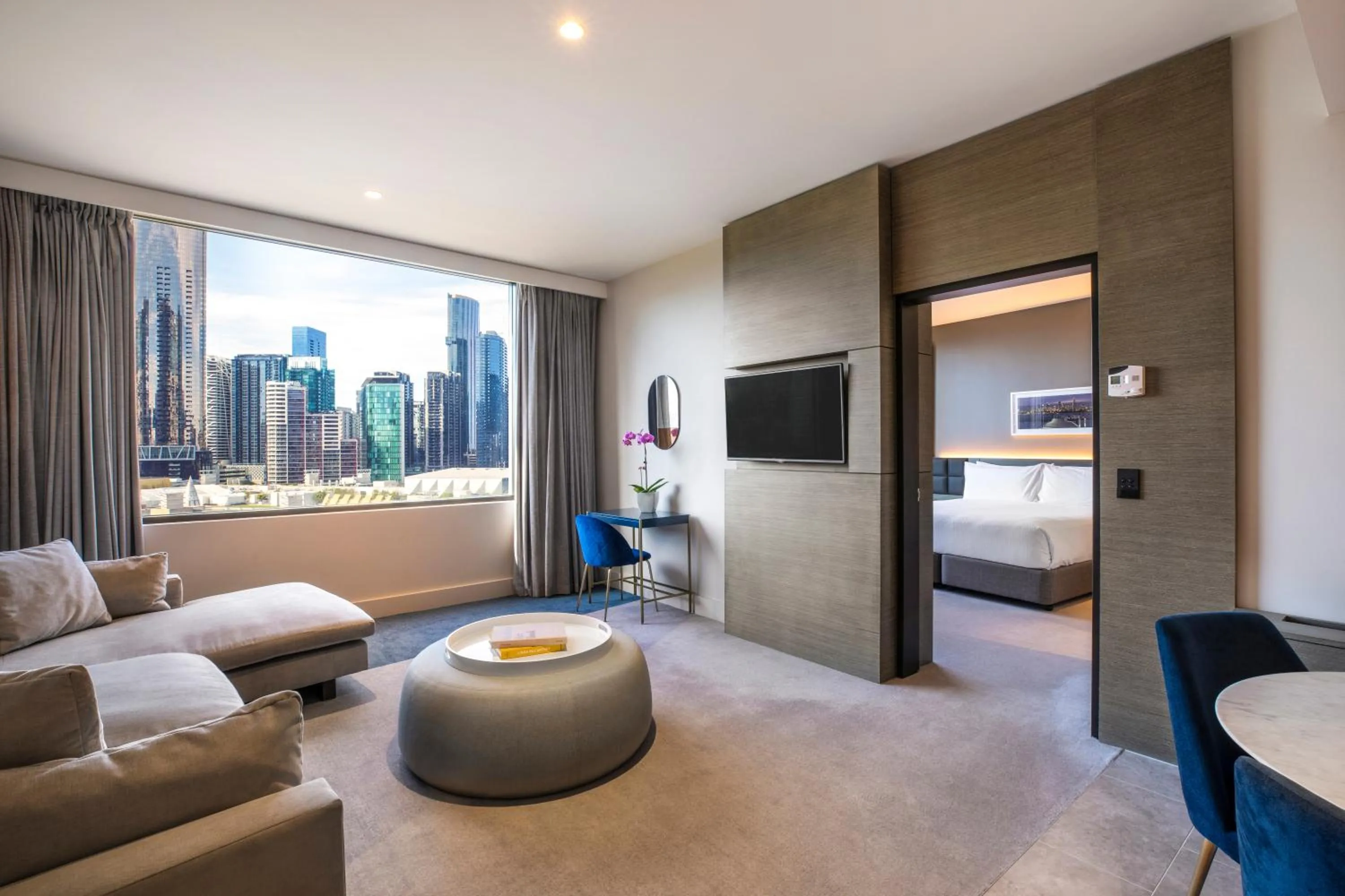 Photo of the whole room, Bed in Crowne Plaza Melbourne by IHG