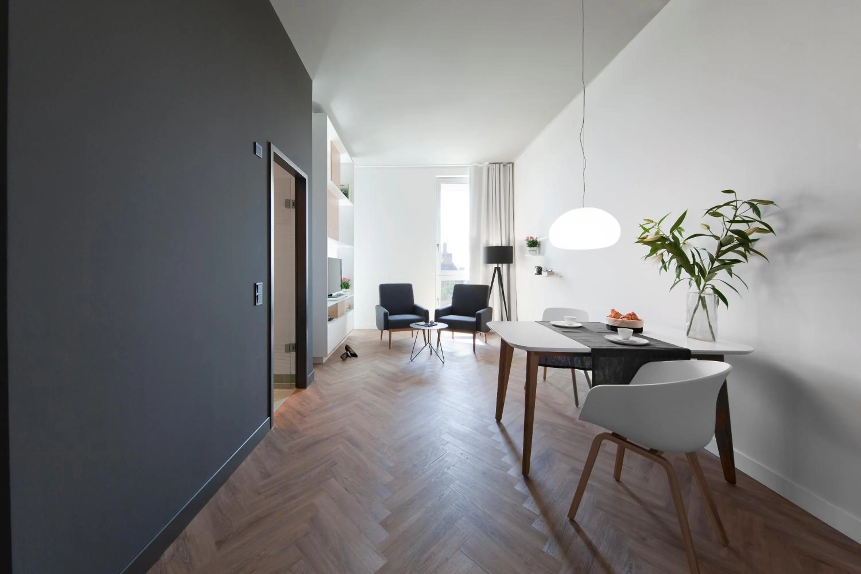 TV and multimedia in smartments München Parkstadt Schwabing