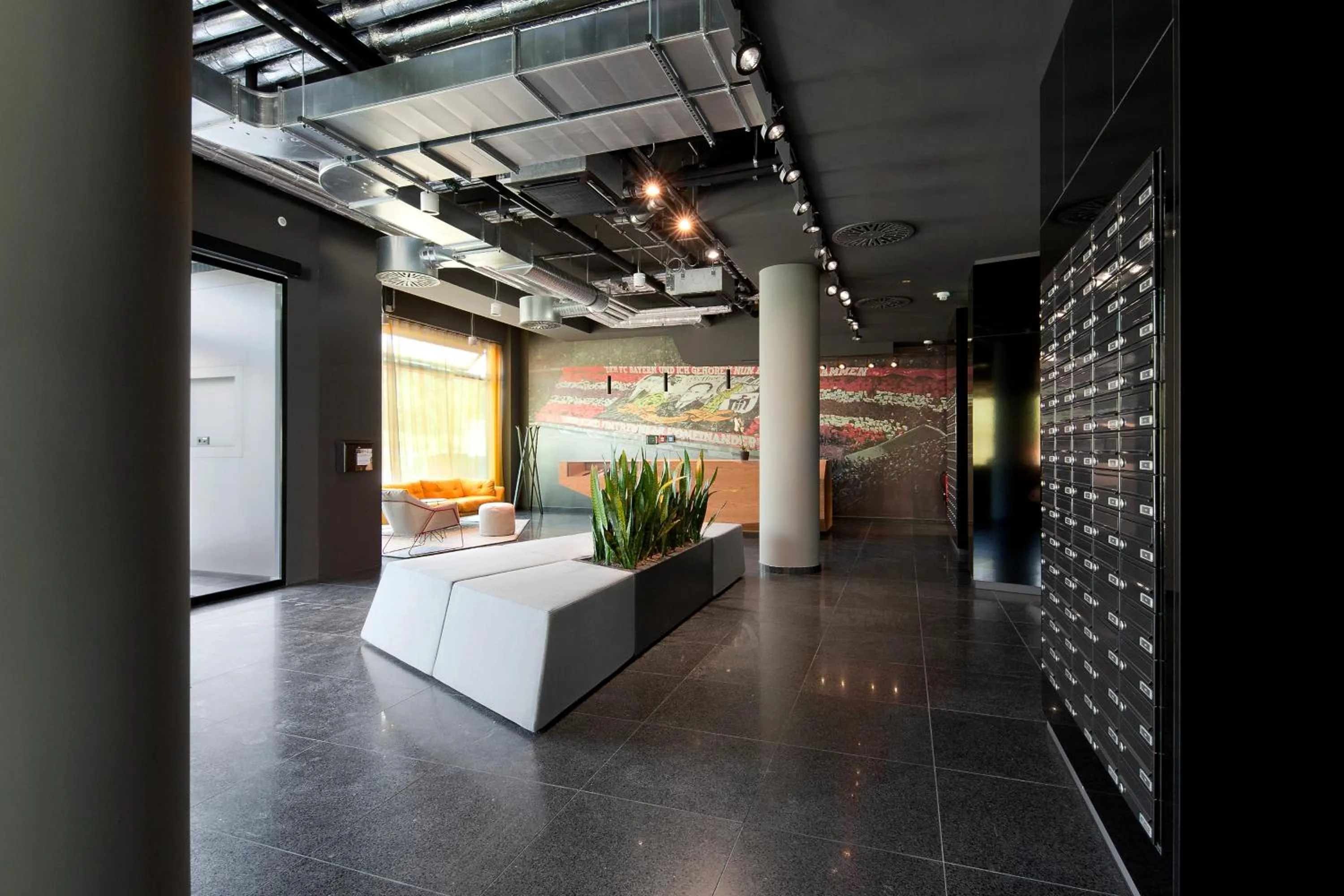 Lobby or reception in smartments München Parkstadt Schwabing